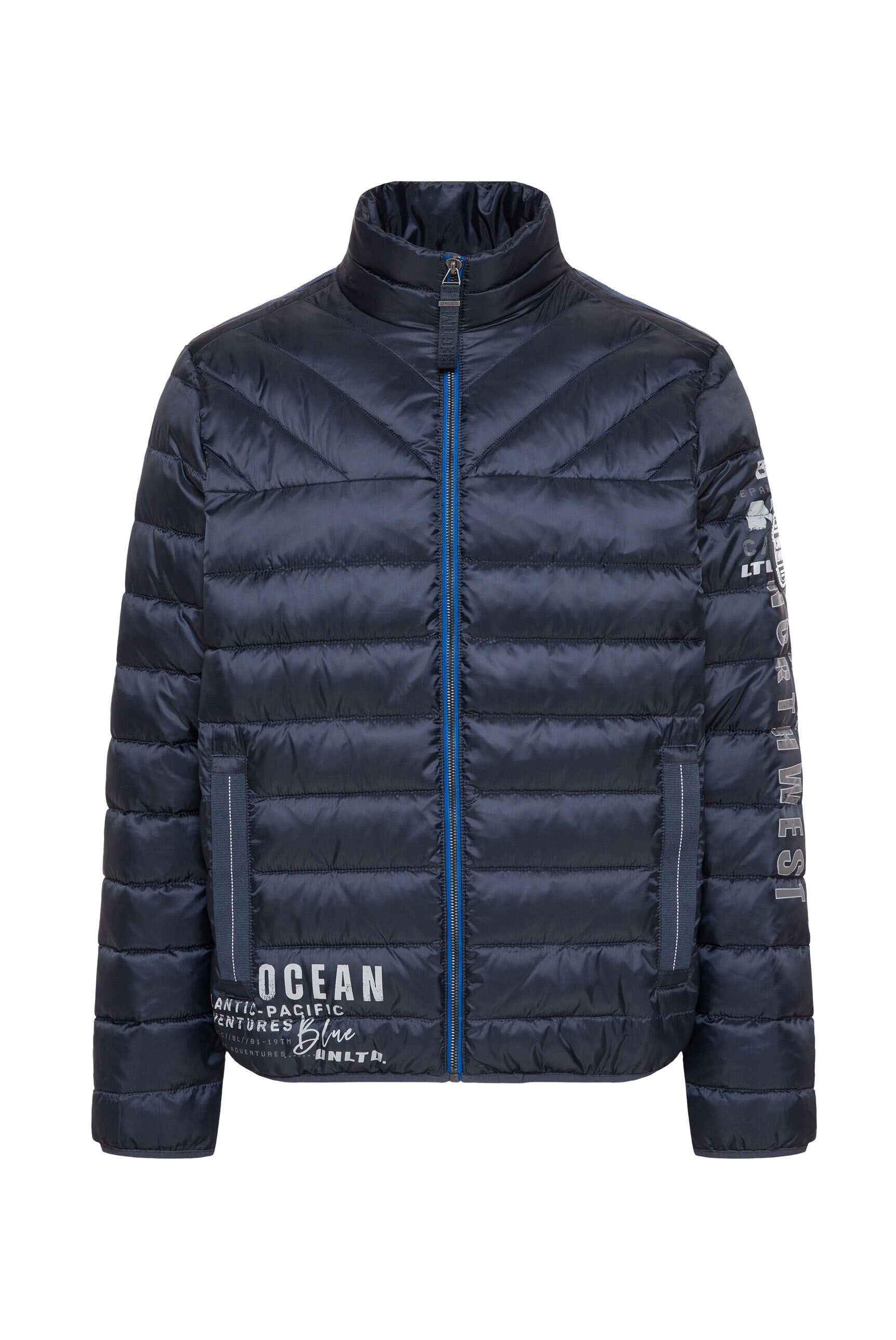 CAMP DAVID Outdoorjacke, ohne Kapuze, mit Windfangleiste