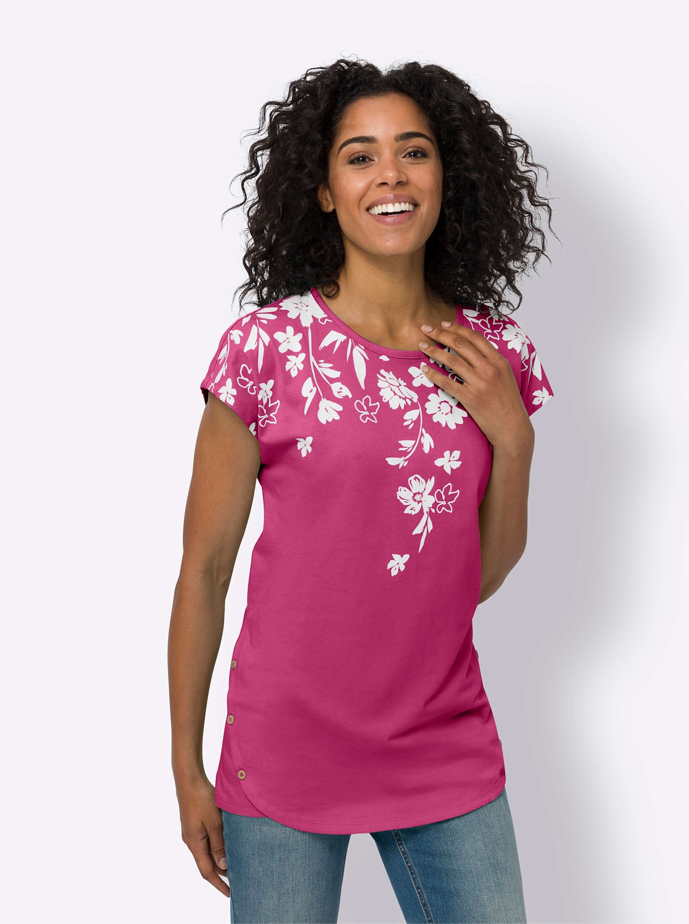 Longshirt "Longshirt" 1 Stk. tlg. günstig online kaufen