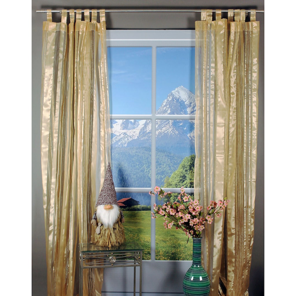 HOSSNER - ART OF HOME DECO Gardine »Walensee«, (1 St.)