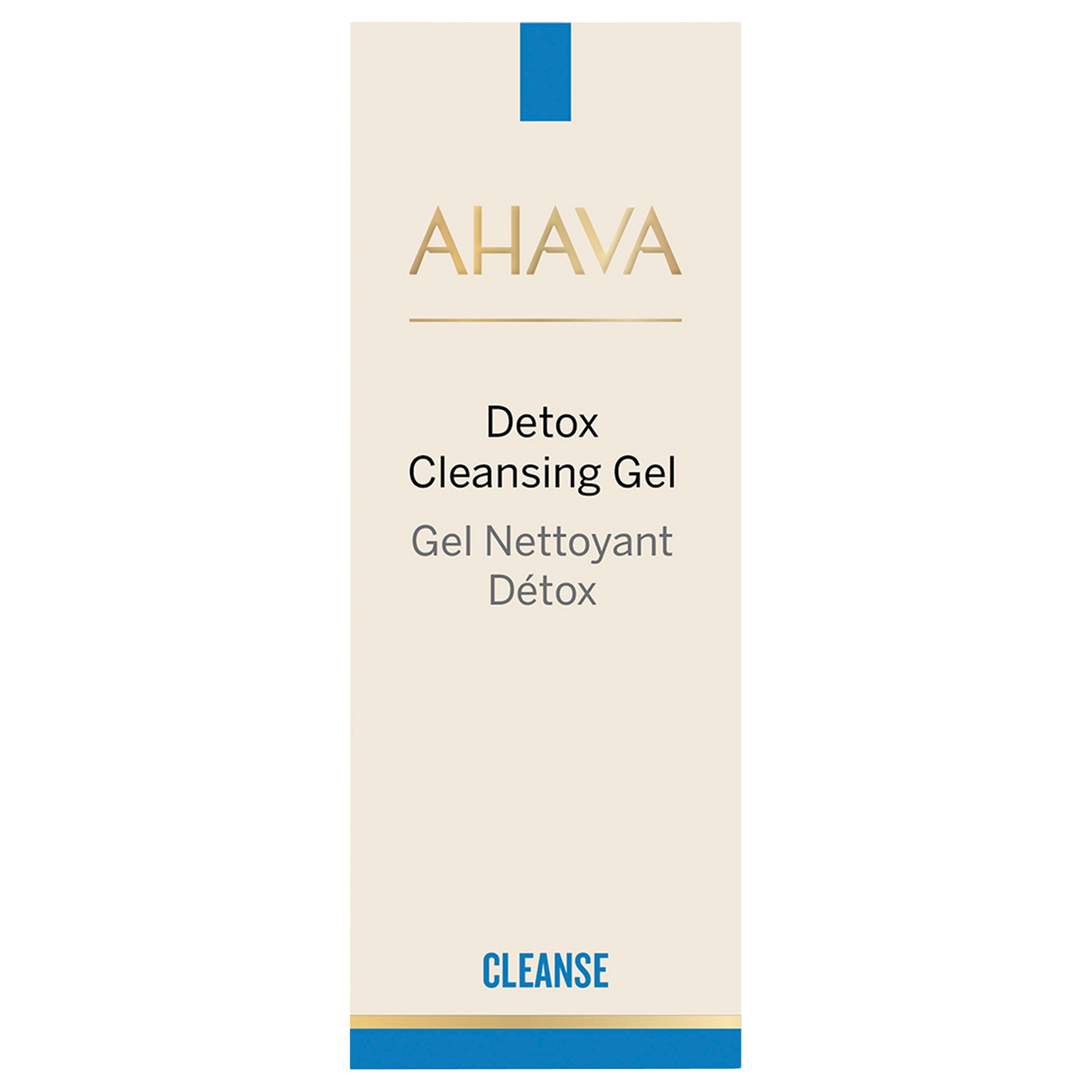 AHAVA Gesichtsreinigungsgel »DETOX CLEANSING GEL« für die tägliche Gesichtsreinigung, mit Mineralien des Toten Meeres