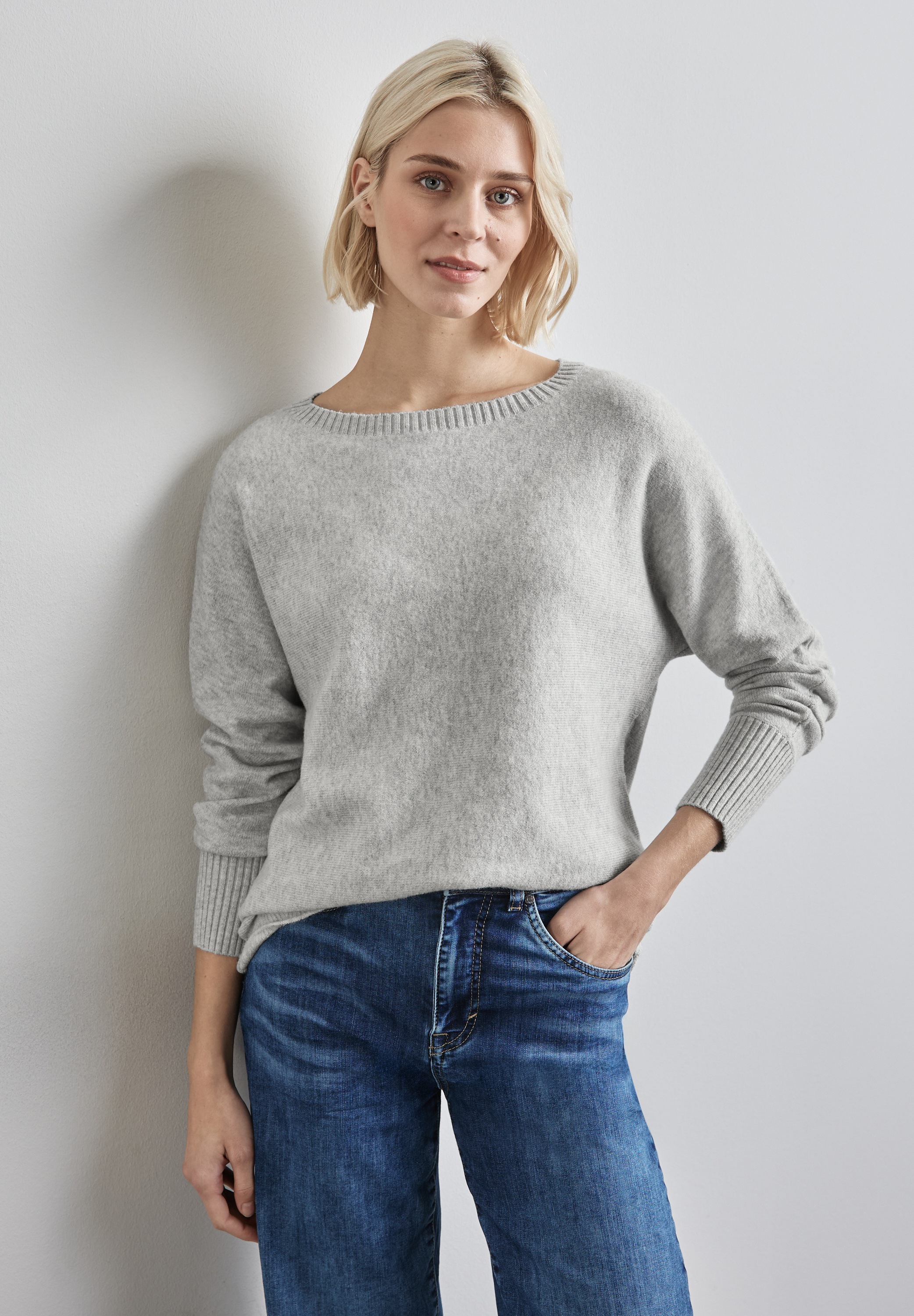STREET ONE Megztinis »Dolman« su Rippbündchen