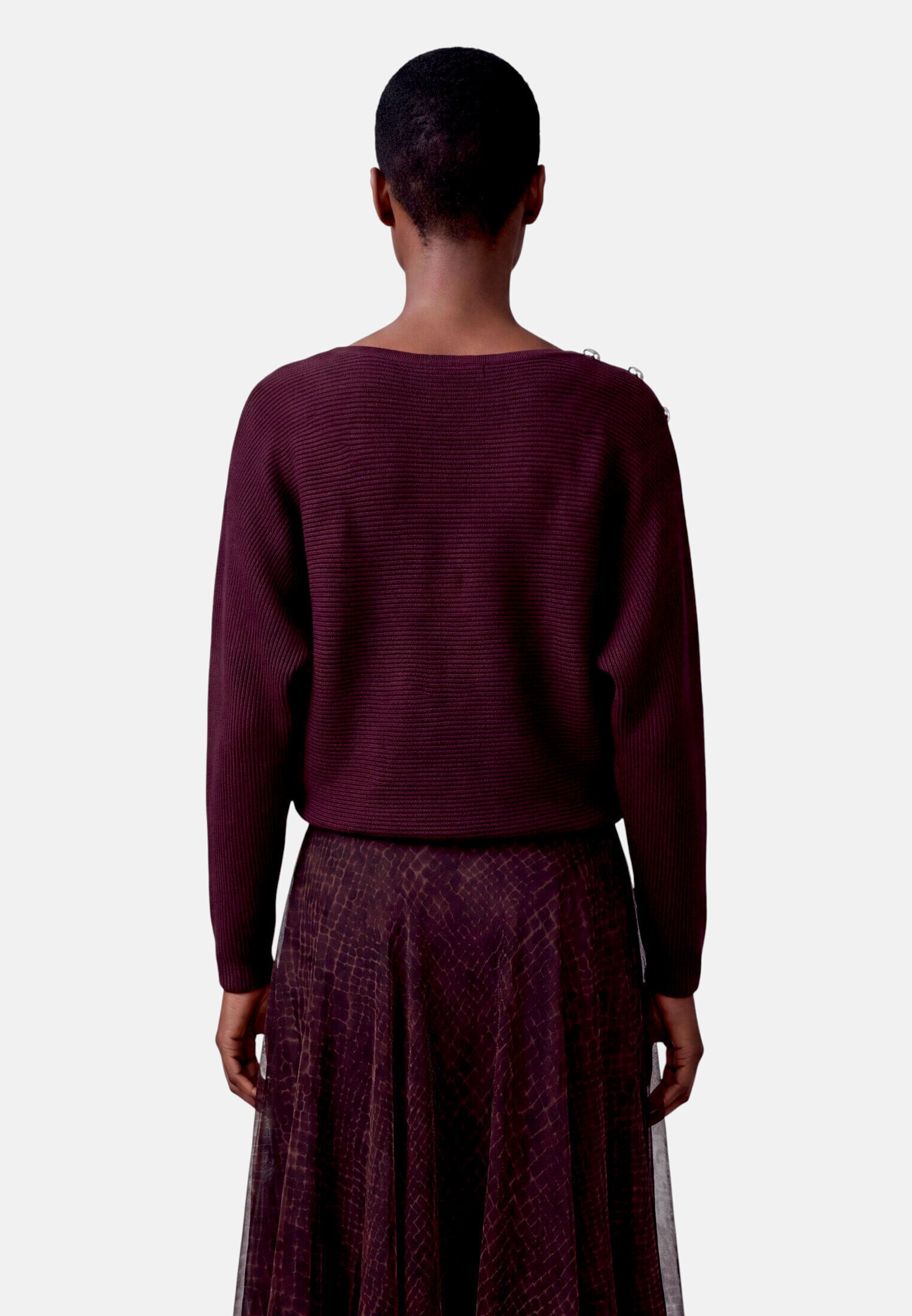 Zero Strickpullover »Damen mit Fledermausärmeln« 1 Struktur