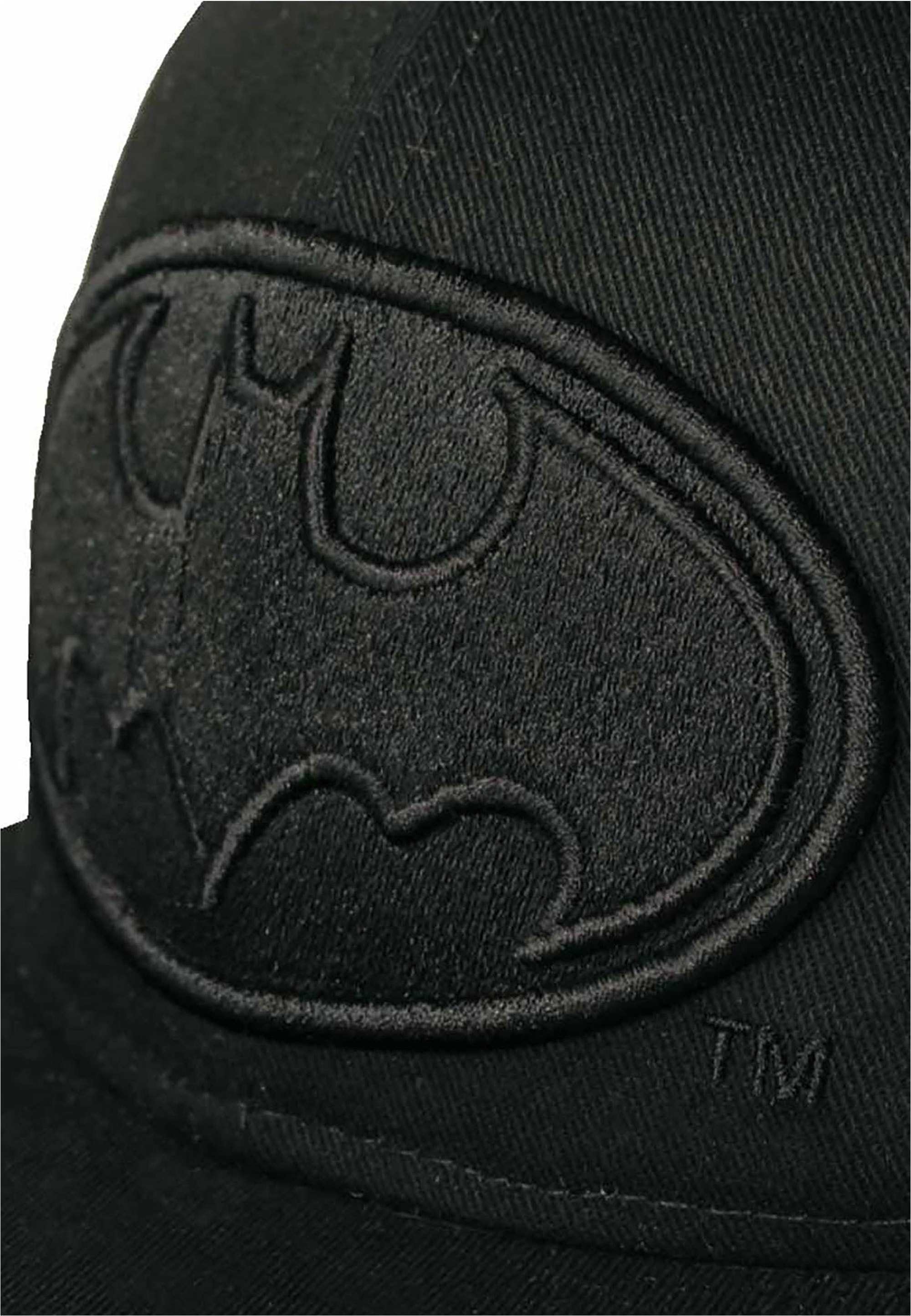 LOGOSHIRT Baseball Cap »DC Batman Logo Schwarz« mit 3D-Relief-Effekt-Stickerei