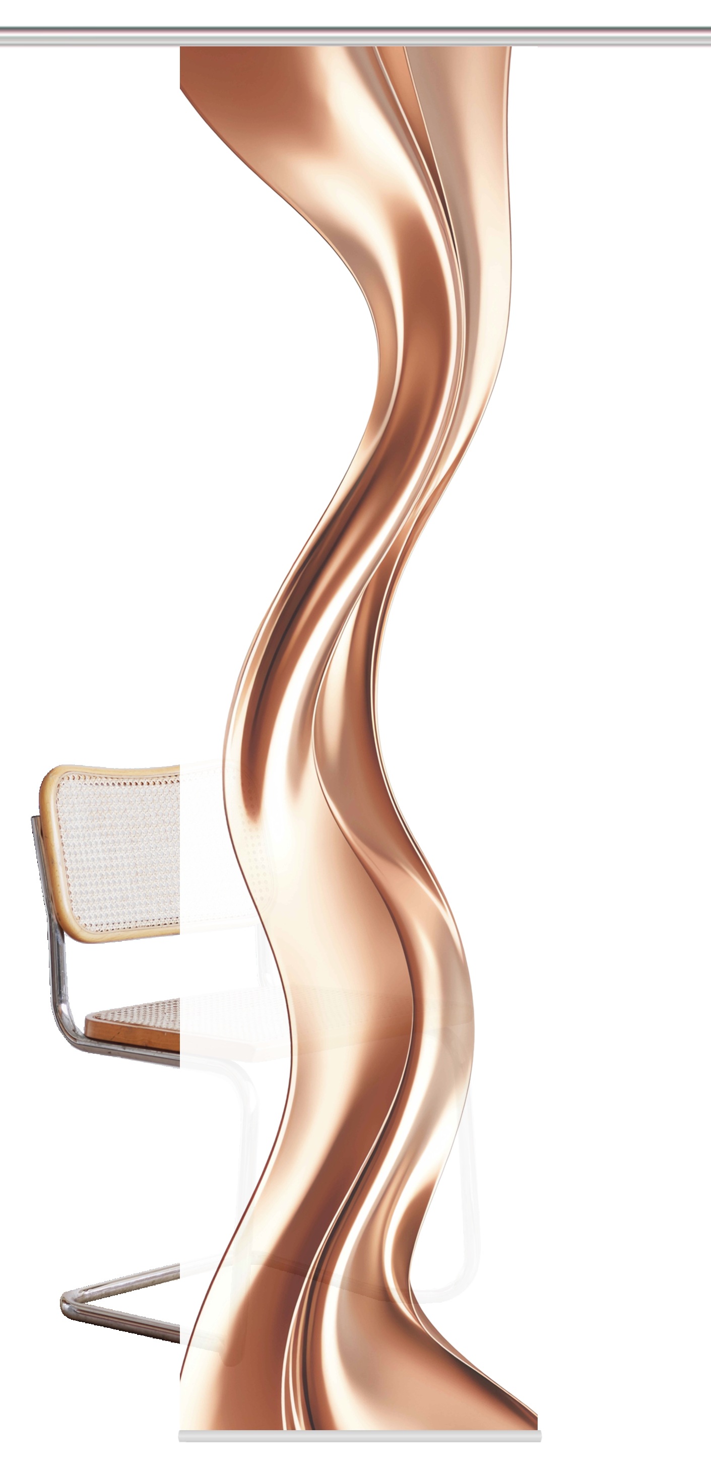 HOME WOHNIDEEN Schiebegardine "OAKLEY" Paneelwagen 1 Stk. tlg. SCHIEBEVORHA günstig online kaufen