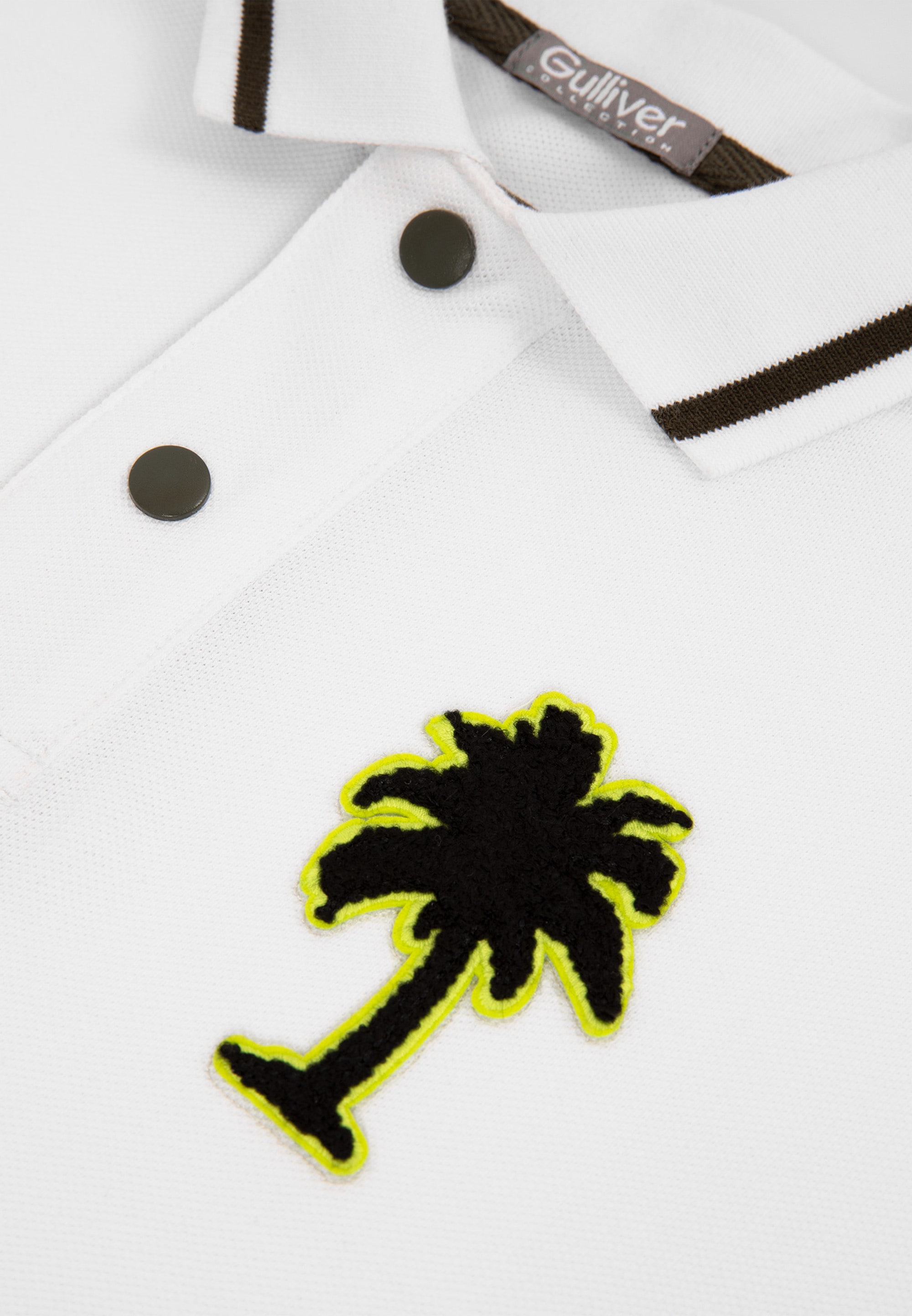 Gulliver Poloshirt, mit bestellen Kontrastprints | BAUR modischen