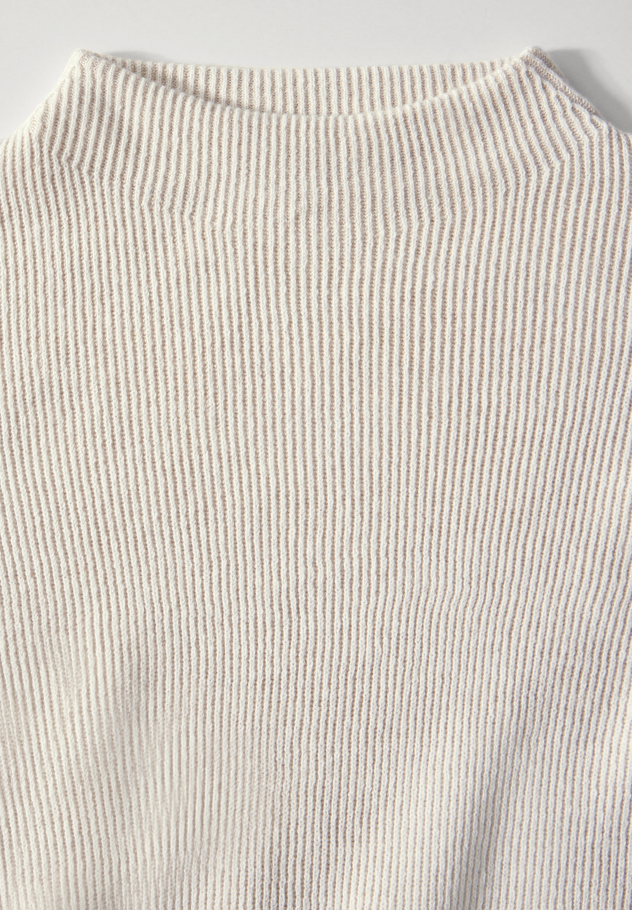 Cecil Strickpullover, mit Materialmix