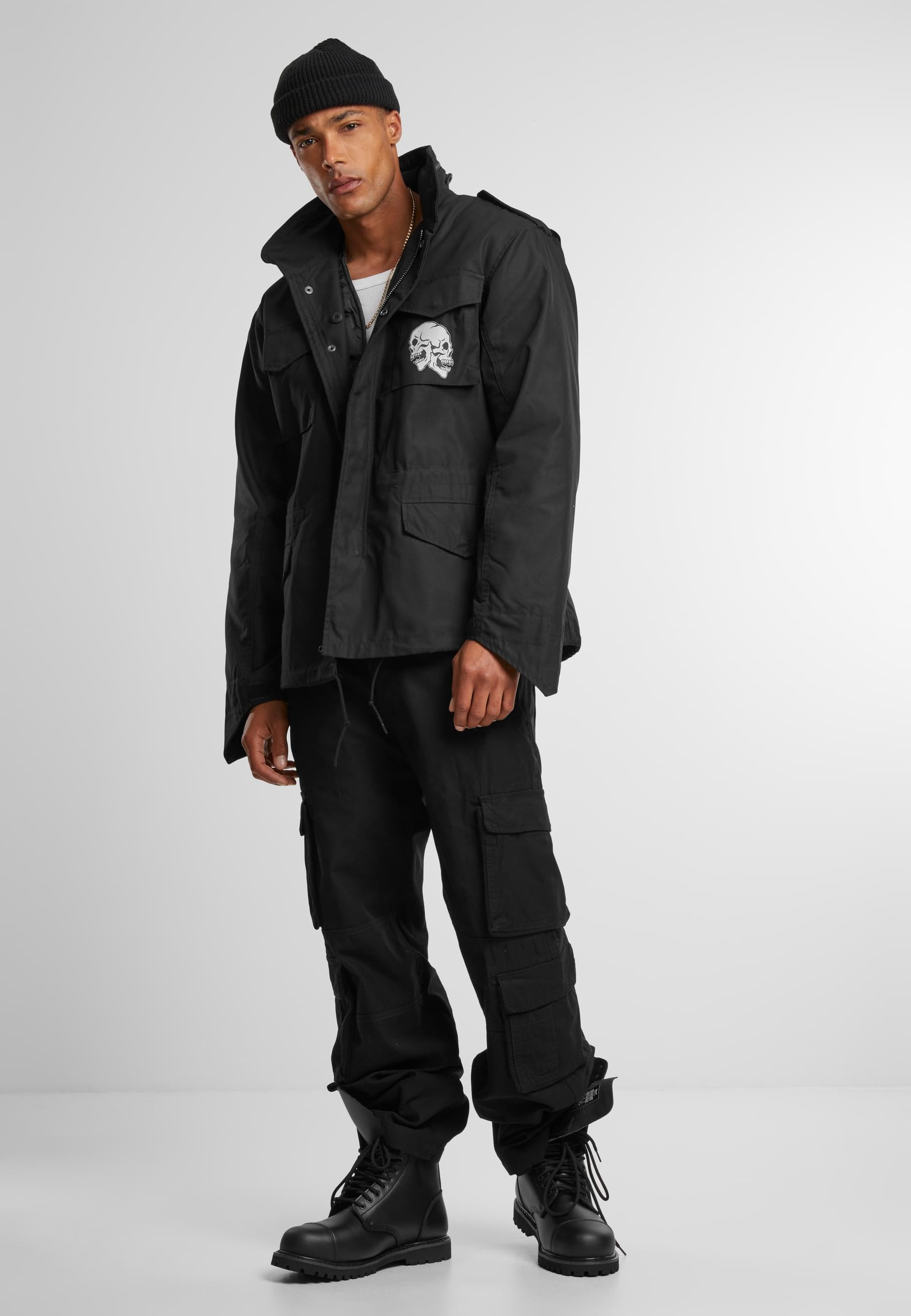 MisterTee Cargohose »MisterTee Deaths Head Pure Winter Trouser«, (1 tlg.)