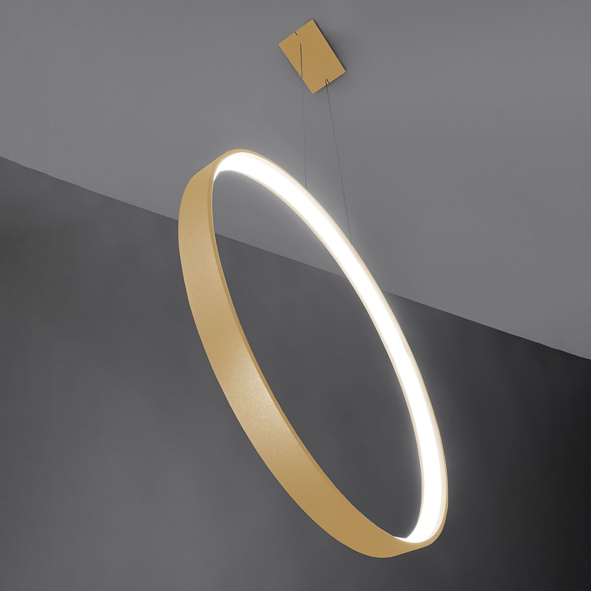SOLLUX lighting Hängeleuchte »RIO«, 1 flammig, Leuchtmittel LED-Modul | LED fest integriert, Verteiltes Licht