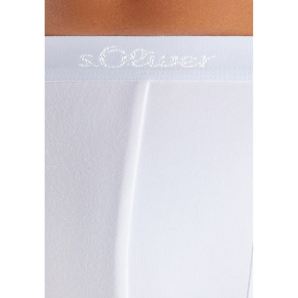 s.Oliver Boxershorts, (Packung, 2 St.)