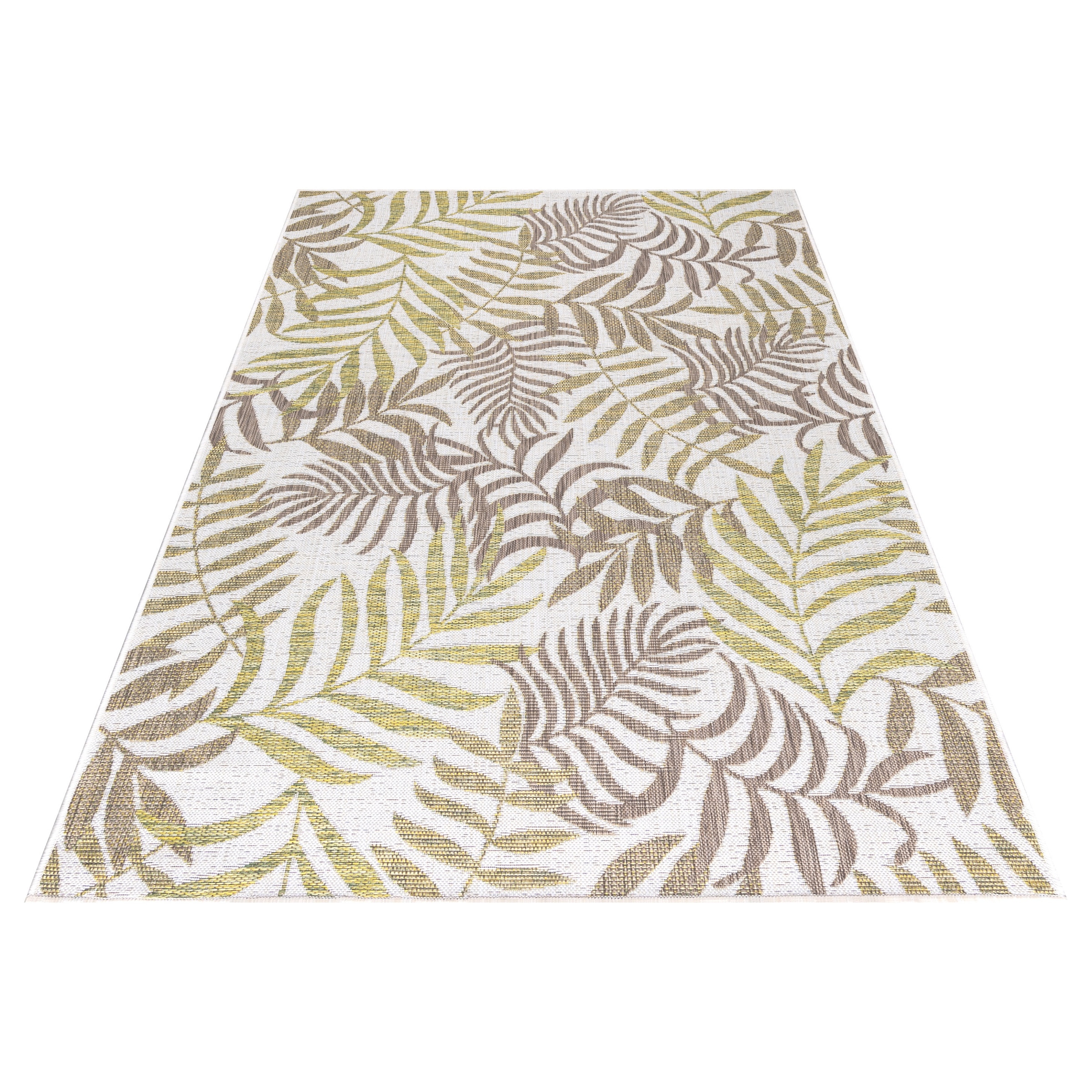 Ayyildiz Teppiche Outdoorteppich »SUNNY 4412«, rechteckig, 5 mm Höhe, Läufer / Pflegeleicht / Sisaloptik / In- und Outdoor geeignet /Palme