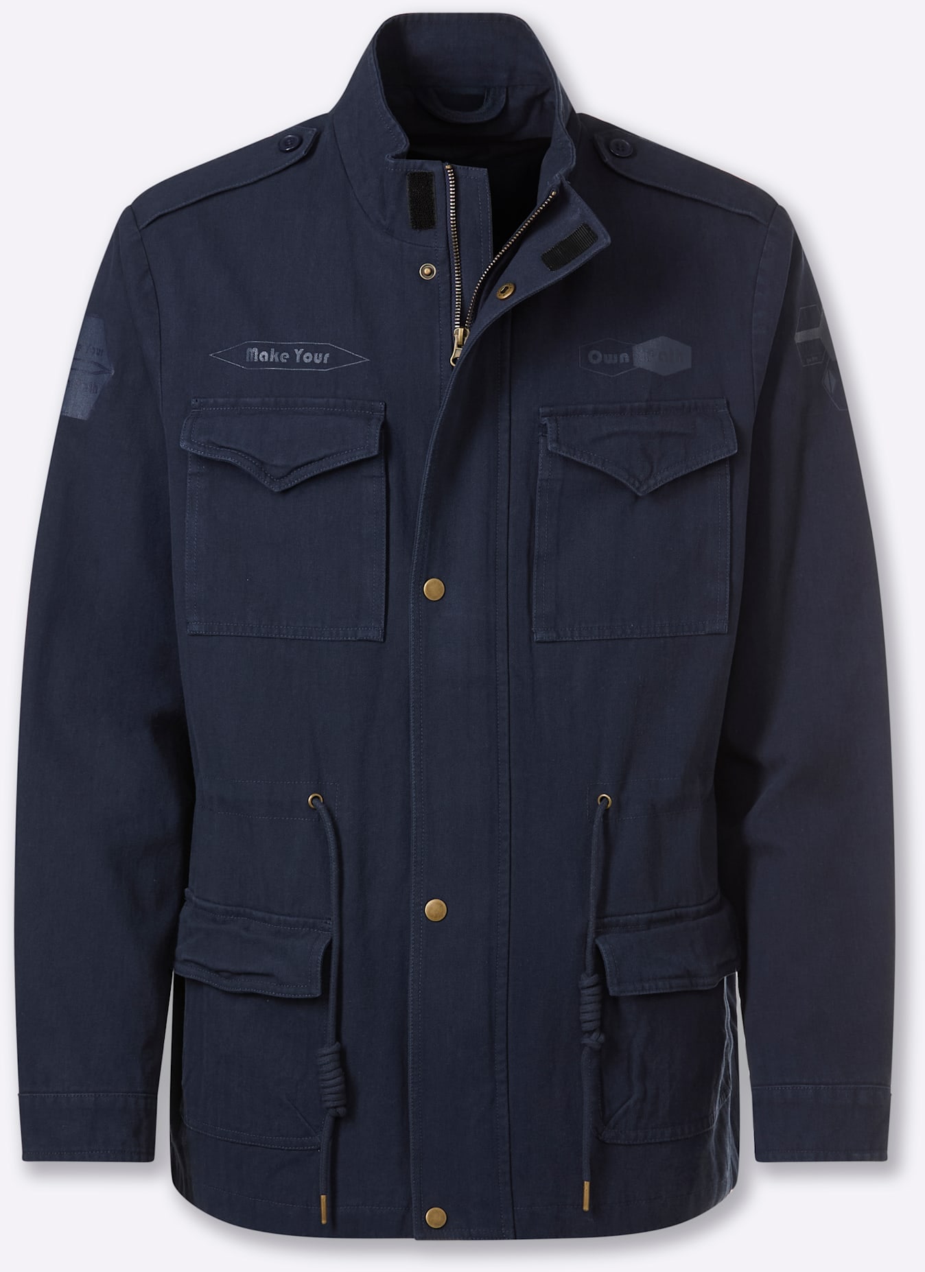 Marco Donati Langjacke ohne Kapuze