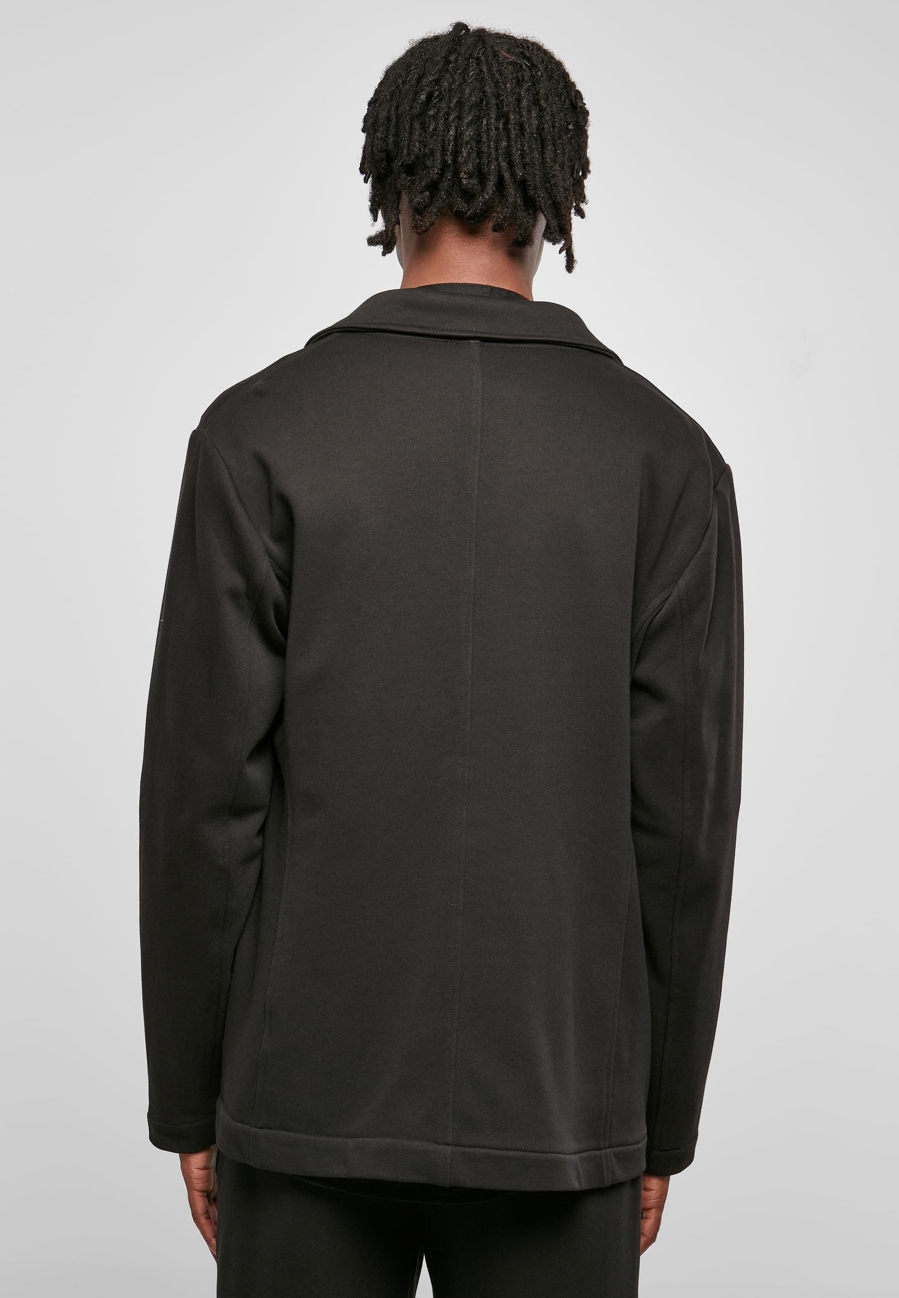 URBAN CLASSICS Allwetterjacke »Urban Classics Herren Terry Blazer« 1 Stk. tlg. ohne Kapuze