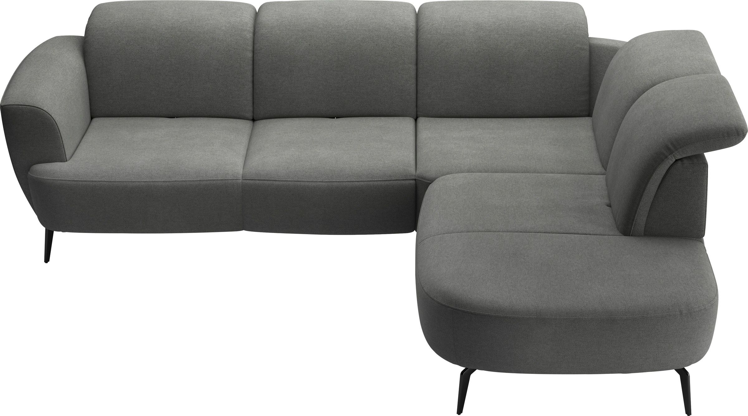 sit&more Ecksofa "Zoe", ink.Sitztiefenverstellung, wahlweise mit Kopfteilve günstig online kaufen
