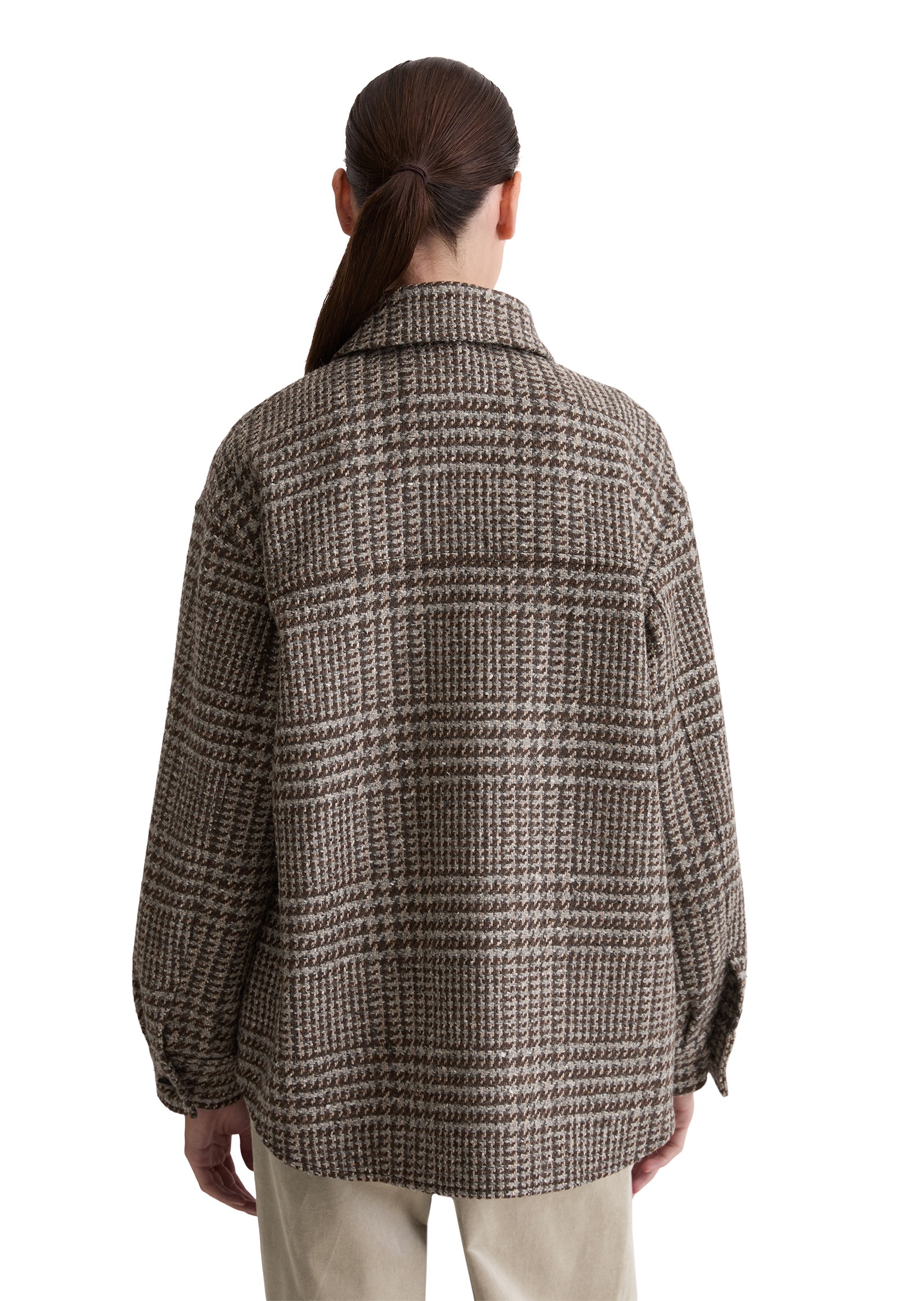 Thumbnail - Marc OPolo Outdoorjacke "aus Wolle-Mix" ohne Kapuze