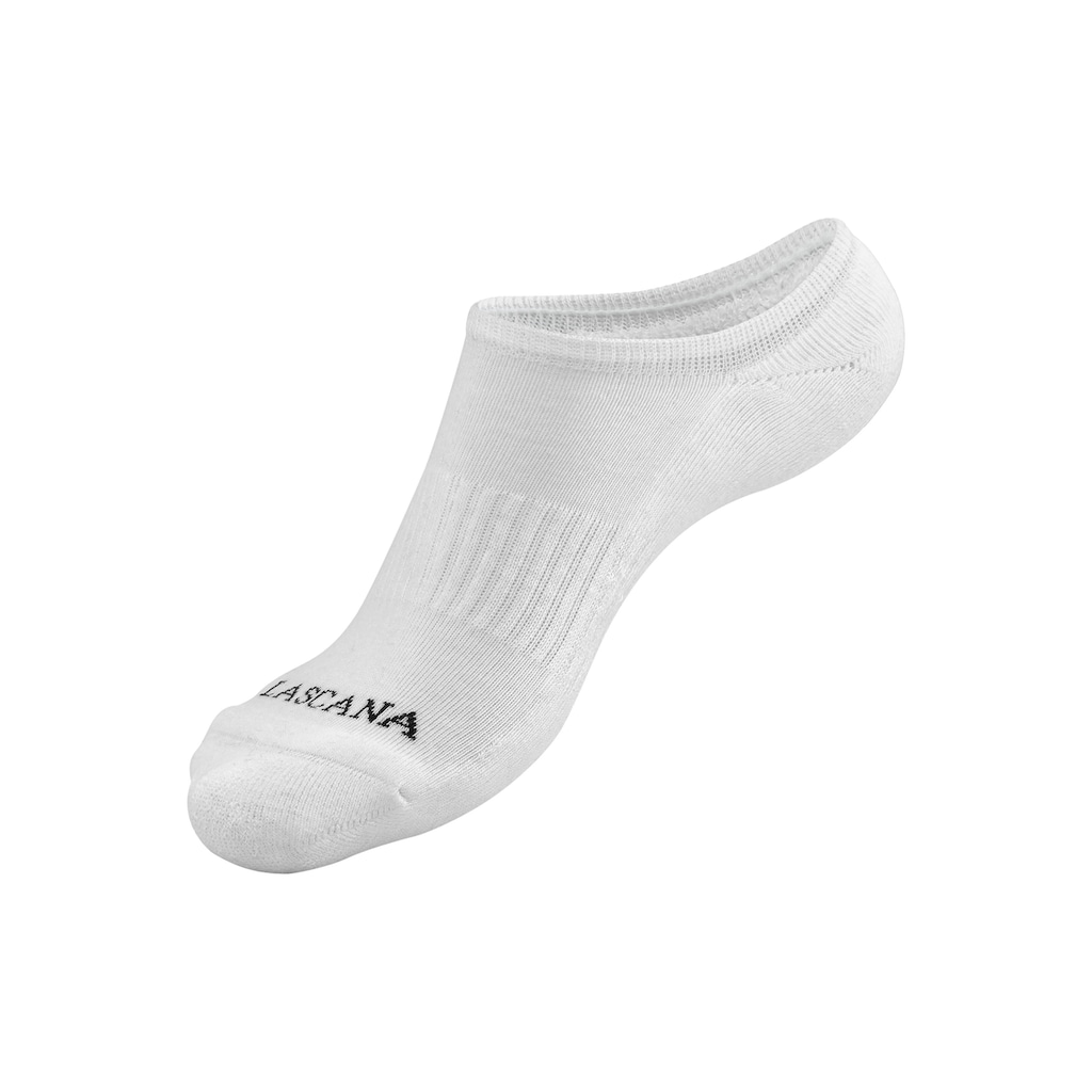 LASCANA ACTIVE Sneakersocken, (Set, 7 Paar), mit Fußfrottee