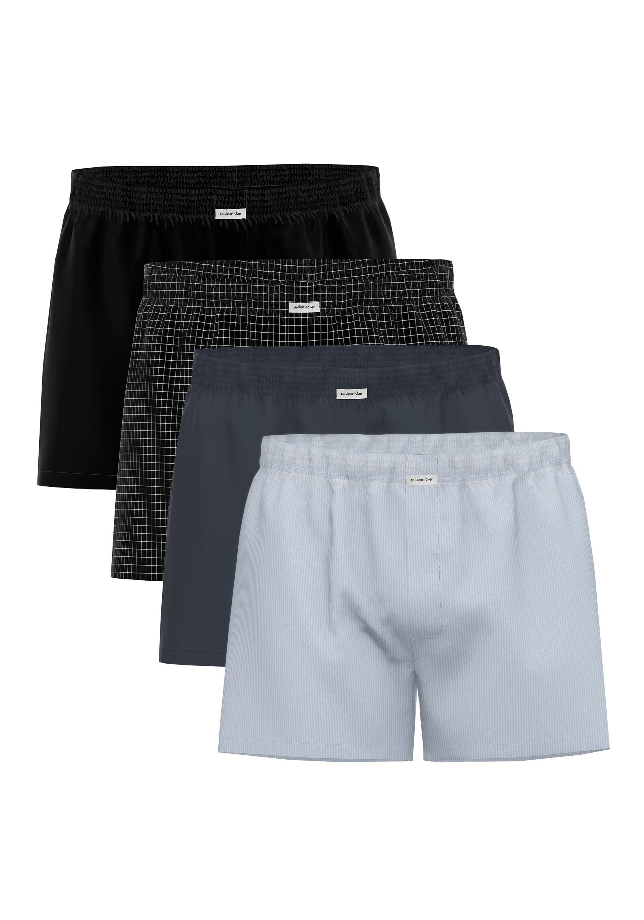 seidensticker Webboxer "Web-Boxershorts 4er Pack" günstig online kaufen