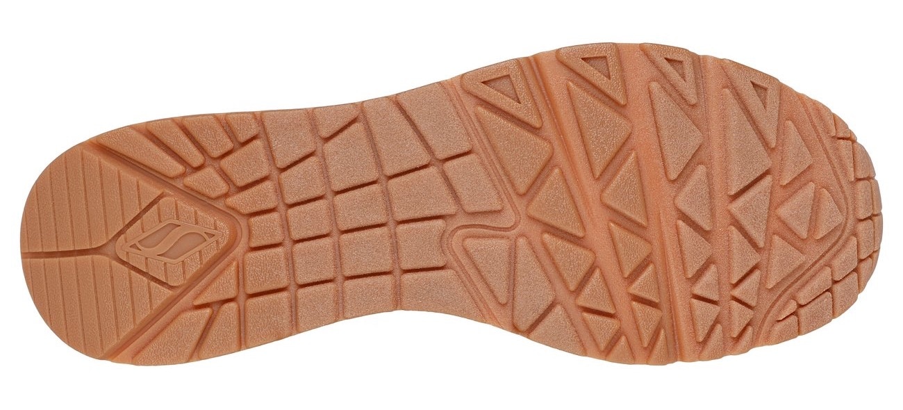 Skechers Sneaker »UNO-SUITED ON AIR«, Freizeitschuh, Halbschuh, Schnürschuh mit modischer Keilsohle