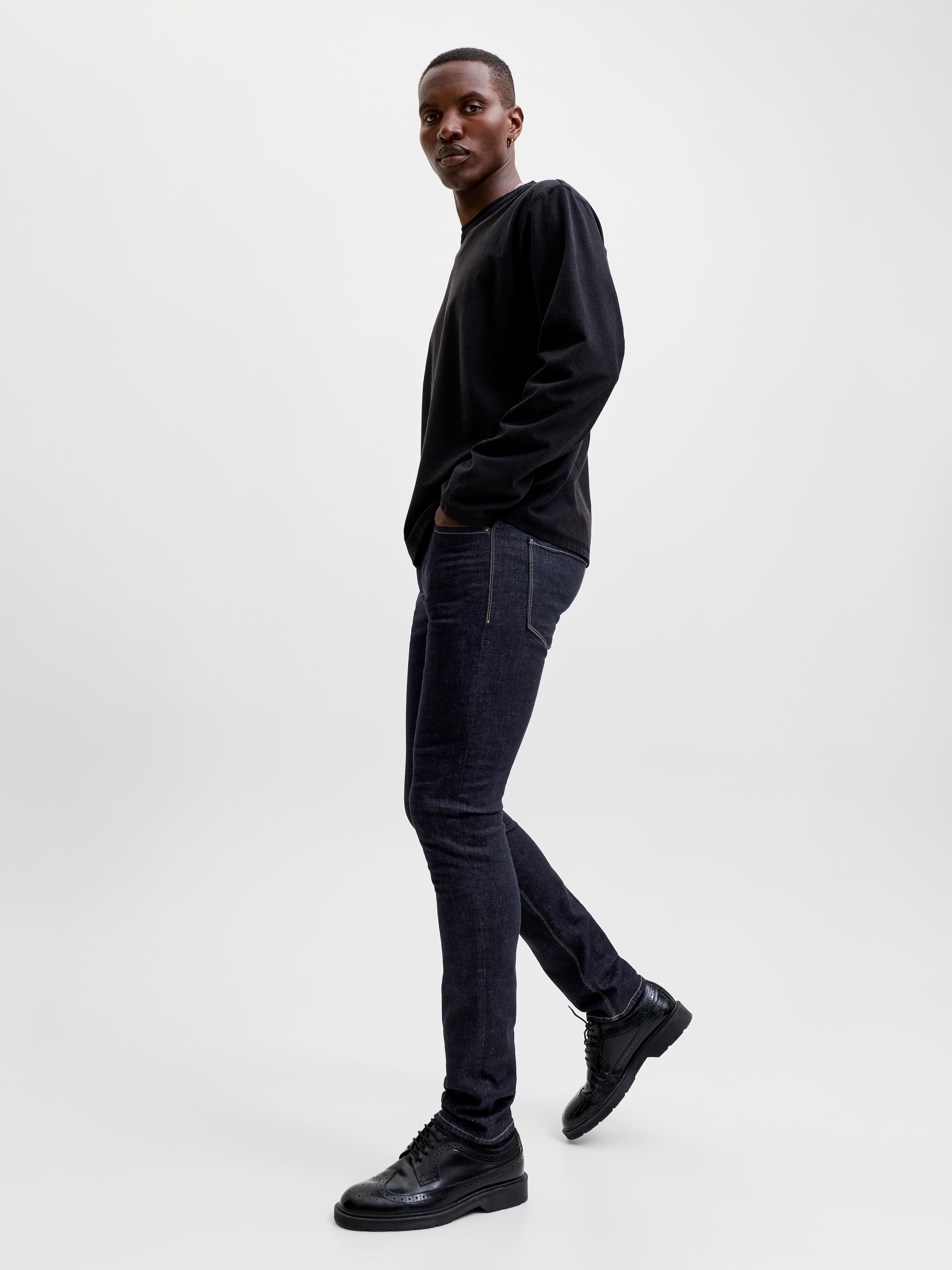 Jack & Jones Slim-fit-Jeans »JJIGLENN JJFELIX AM 446 NOOS« Baumwollmischung, slim fit