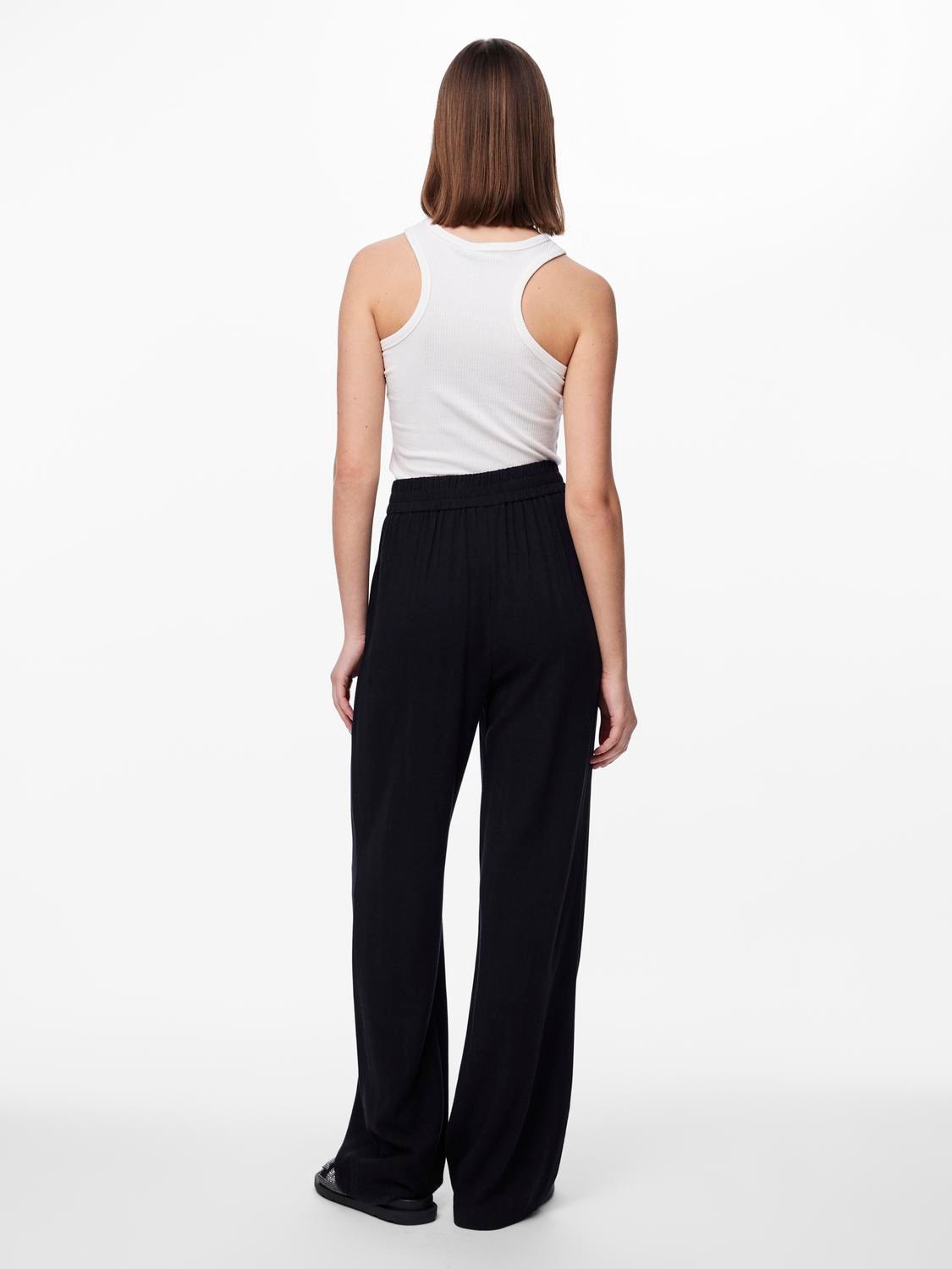 pieces Schlupfhose »PCVINSTY HW LINEN PANT NOOS BC«