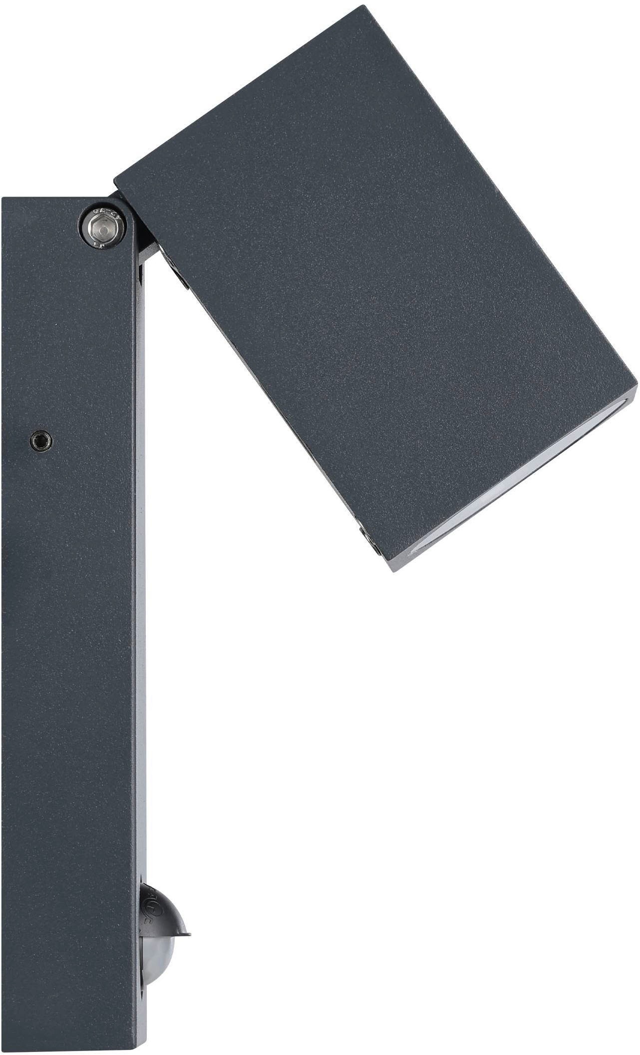 EGLO Wandleuchte »Sakeda Außen-Wandlampe, Außenleuchte, Aluguss, IP44, Außenlampe, Lampe« LED-Modul 1 Stk. Warmweiß