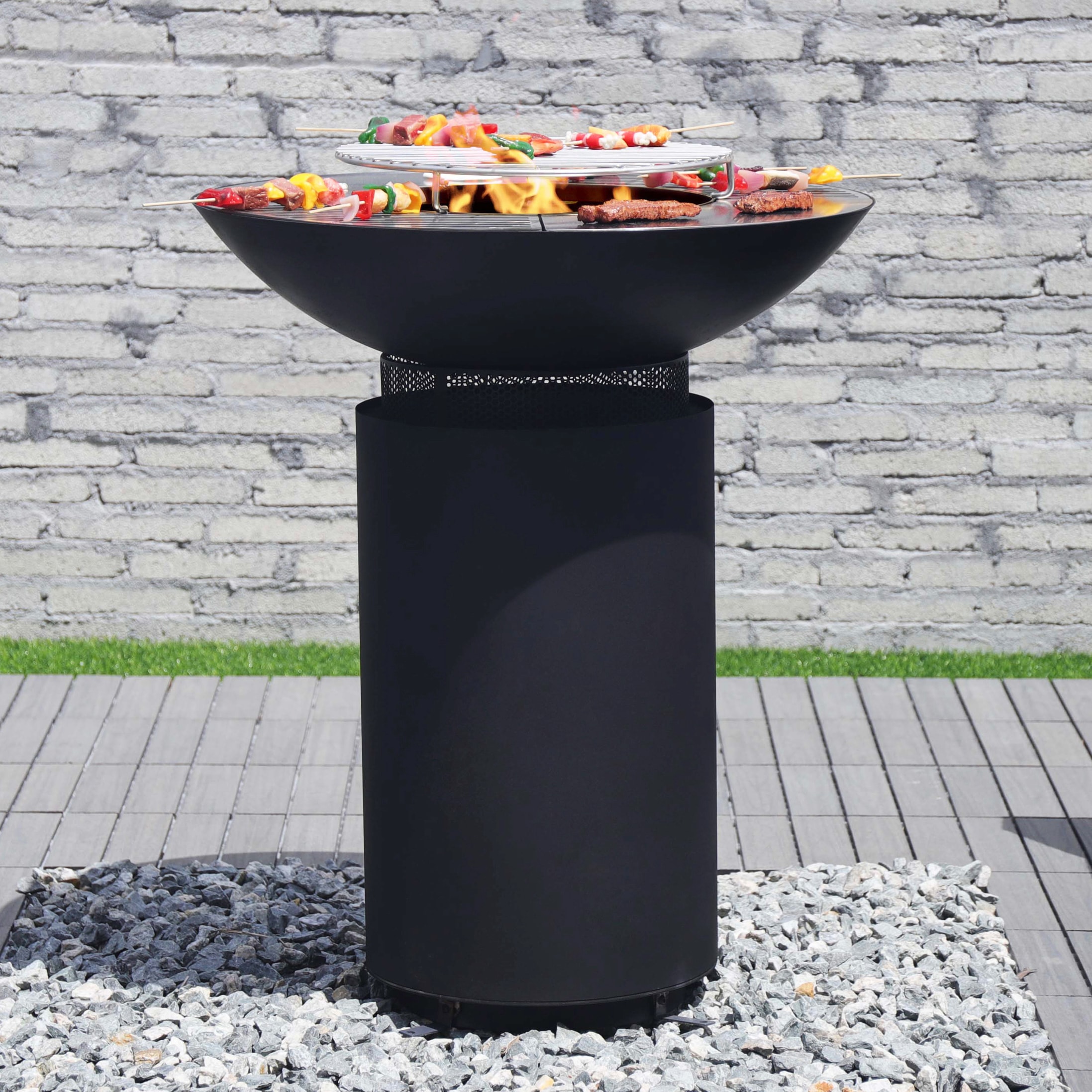 WESTMANN Grillkamin »LG941-2«, BxTxH: 75x75x94 cm