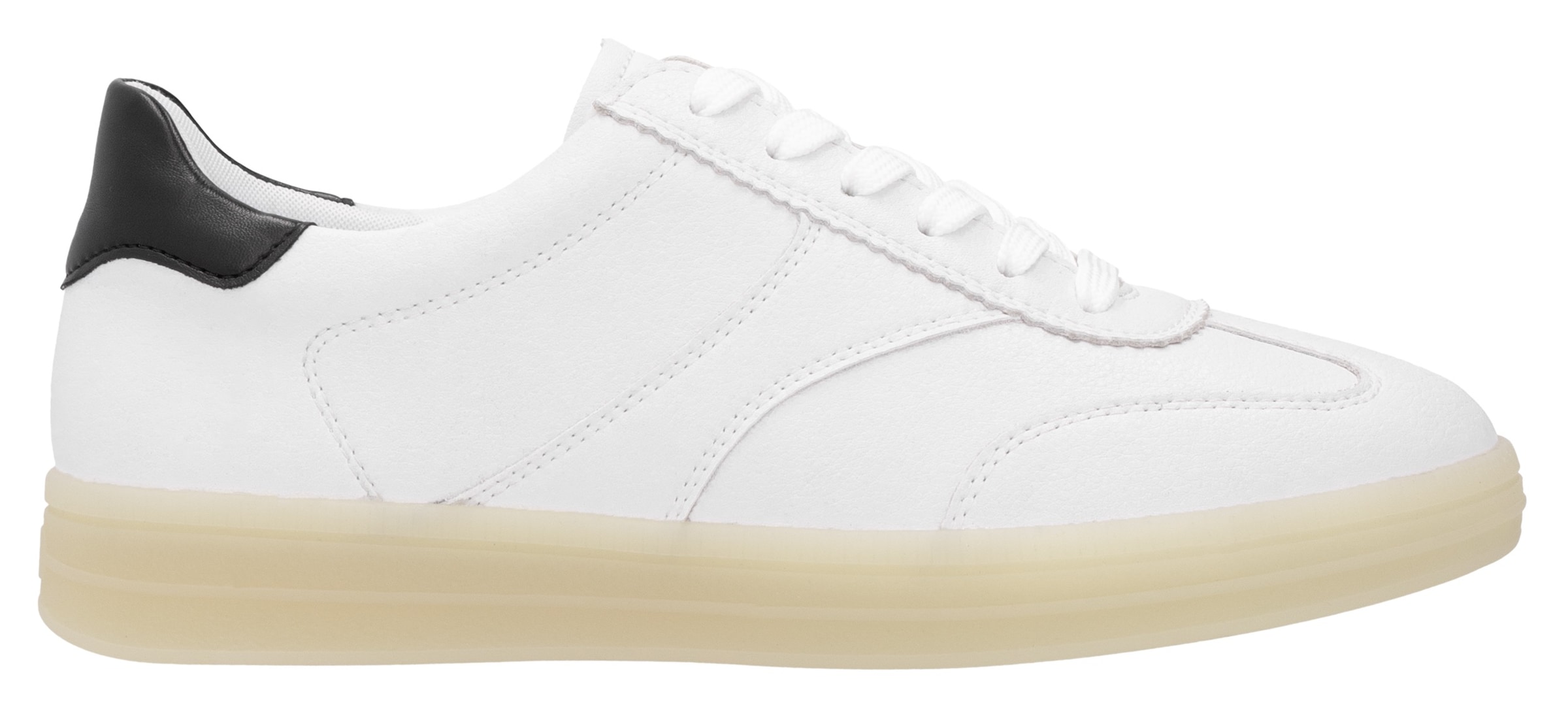 Remonte Sneaker, Freizeitschuh, Halbschuh, Schnürschuh mit gepolstertem Schaftrand