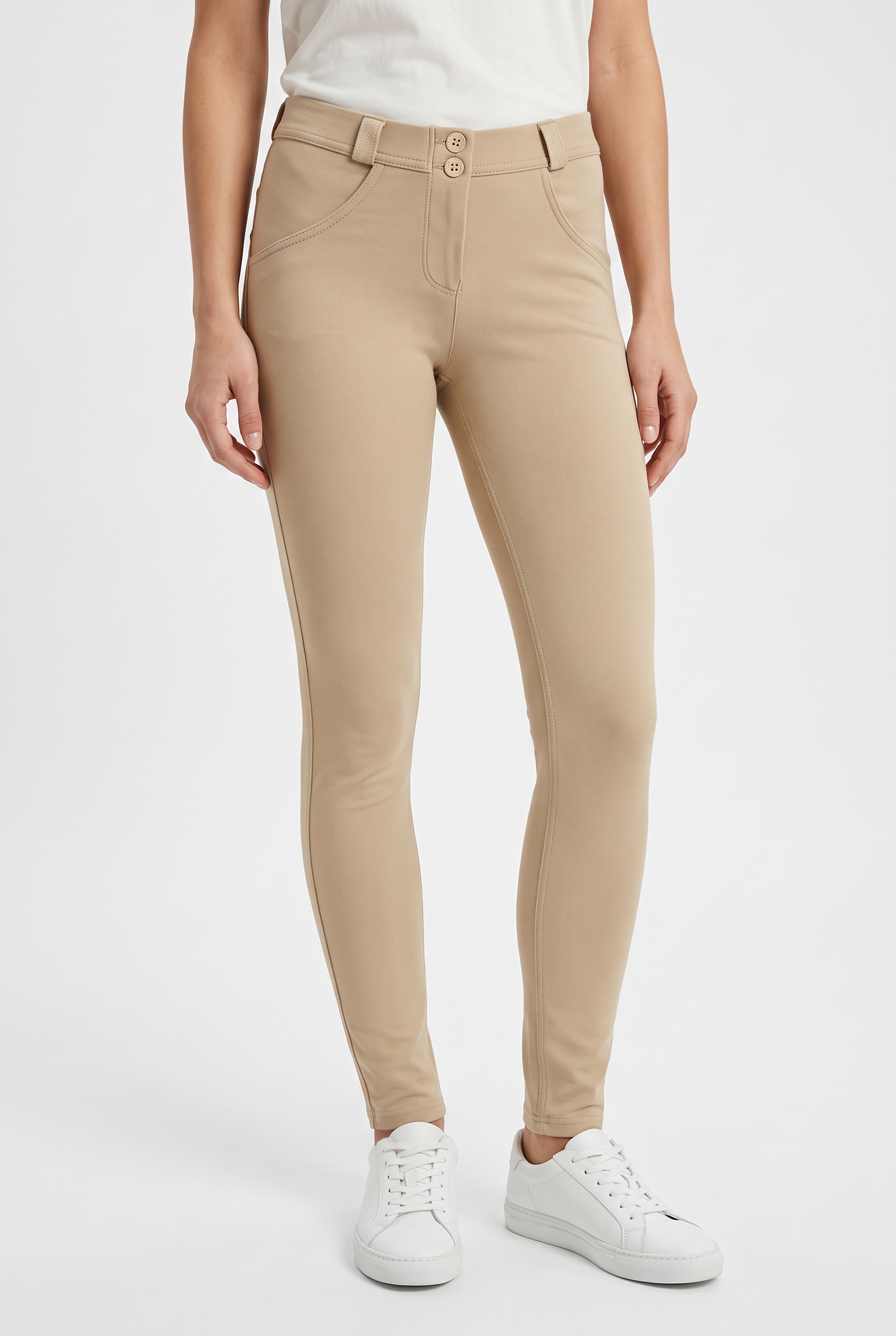Freddy Leggings "WRUP SUPERSKINNY REGULAR COTTON" mit Lifting & Shaping Effekt