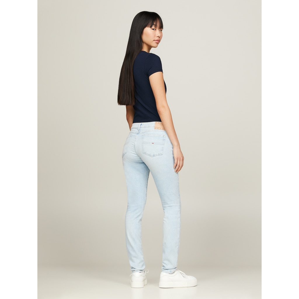 Tommy Jeans Slim-fit-Jeans »Skinny Jeans Marken Low Waist Mittlere Leibhöhe«