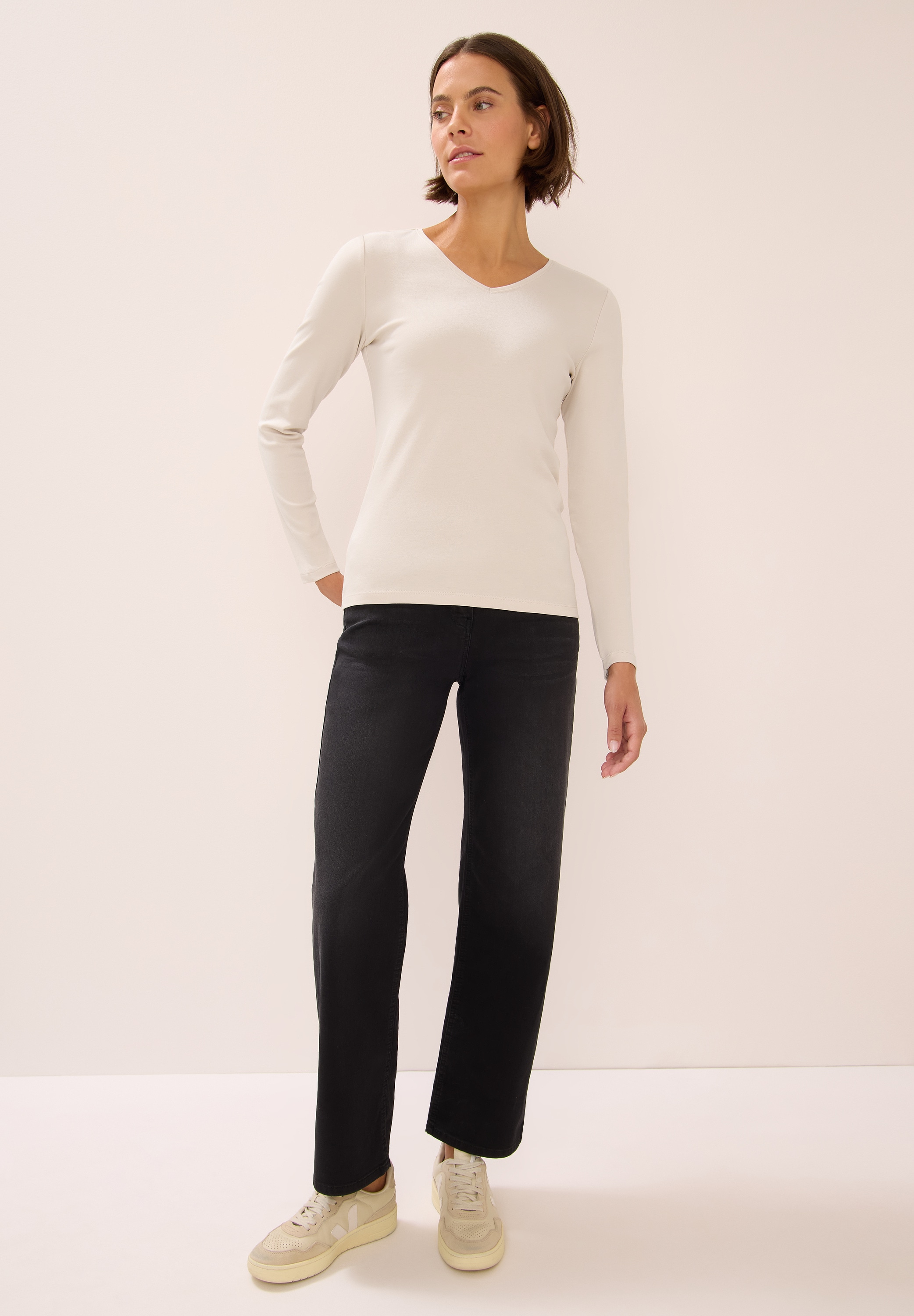Cecil Langarmshirt, aus reiner Baumwolle