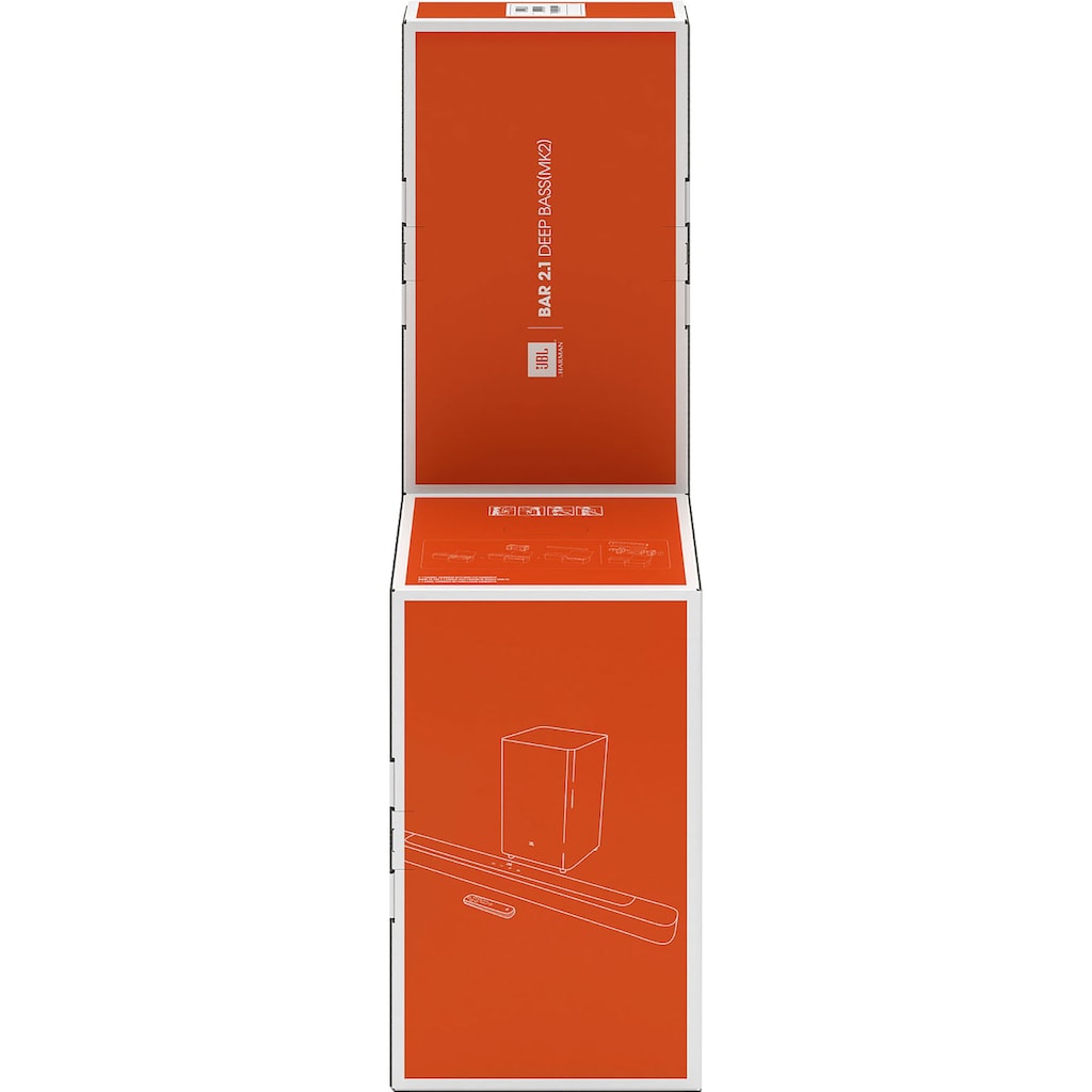 JBL 2.1 Soundsystem »Bar 2.1 Deep Bass (MK2)«, (1 St.)