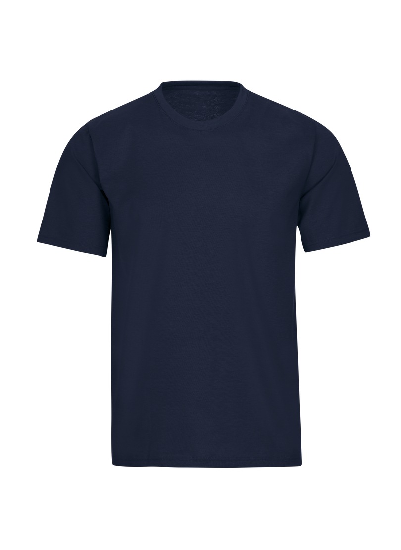 Trigema T-Shirt »TRIGEMA T-Shirt DELUXE Baumwolle«, (1 tlg.)