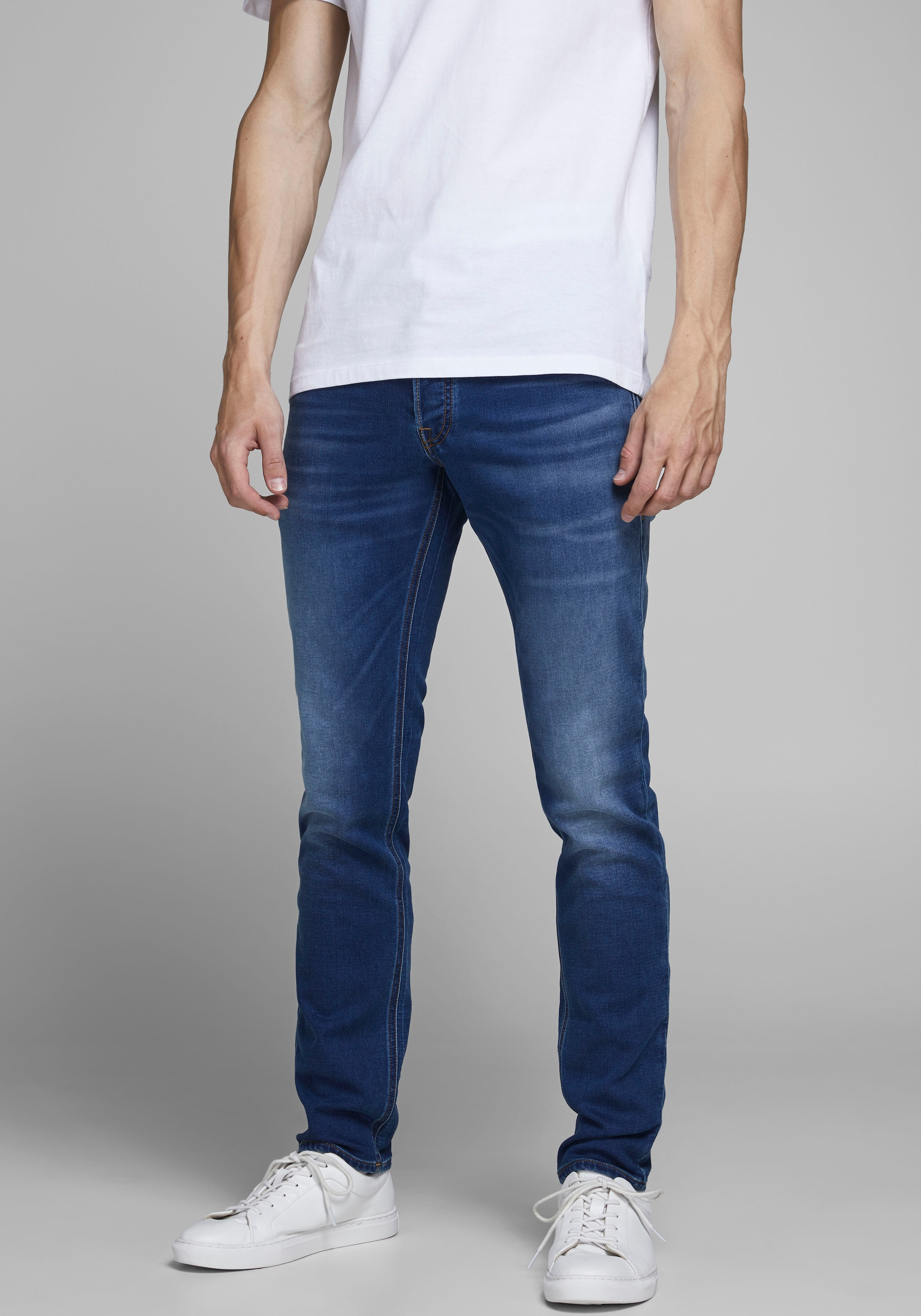 Jack & Jones Jack & Jones siauri džinsai »JJIGLENN ...