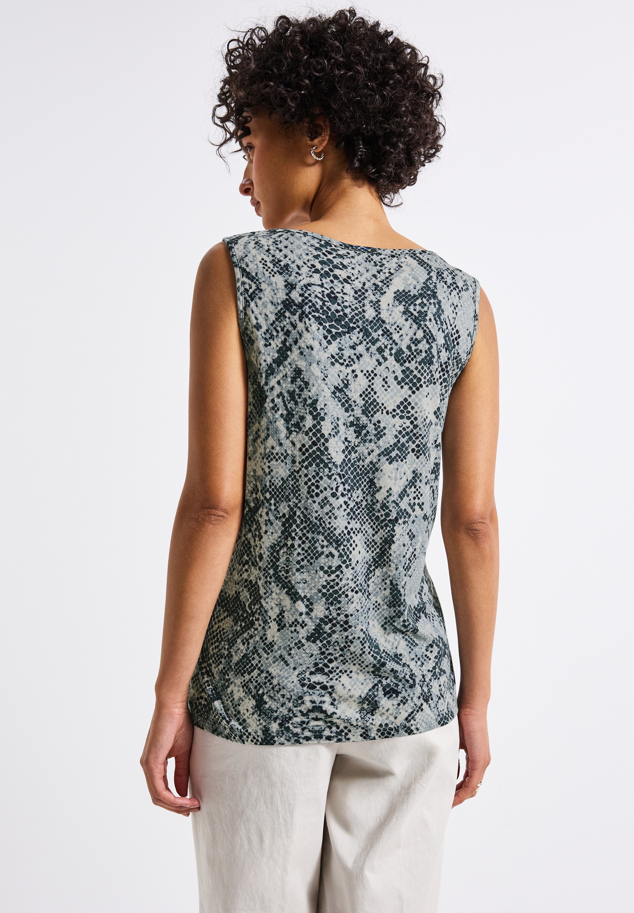 STREET ONE 2-in-1-Tanktop, mit allover Print günstig online kaufen