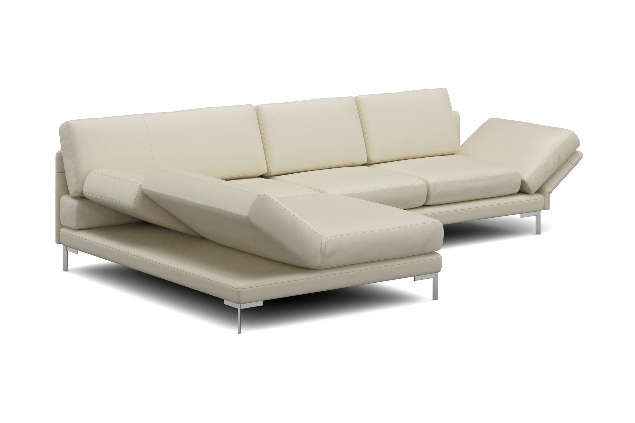 machalke® Ecksofa »vivien, L-Form«, mit diversen Armlehnenfunktionen