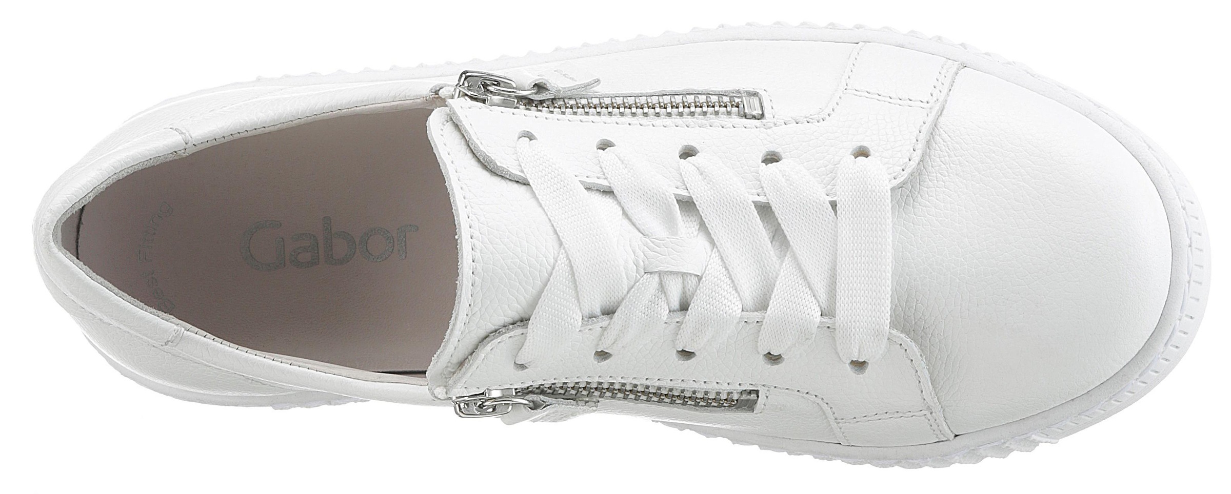 Gabor Sneaker Leather Women's White 43 2