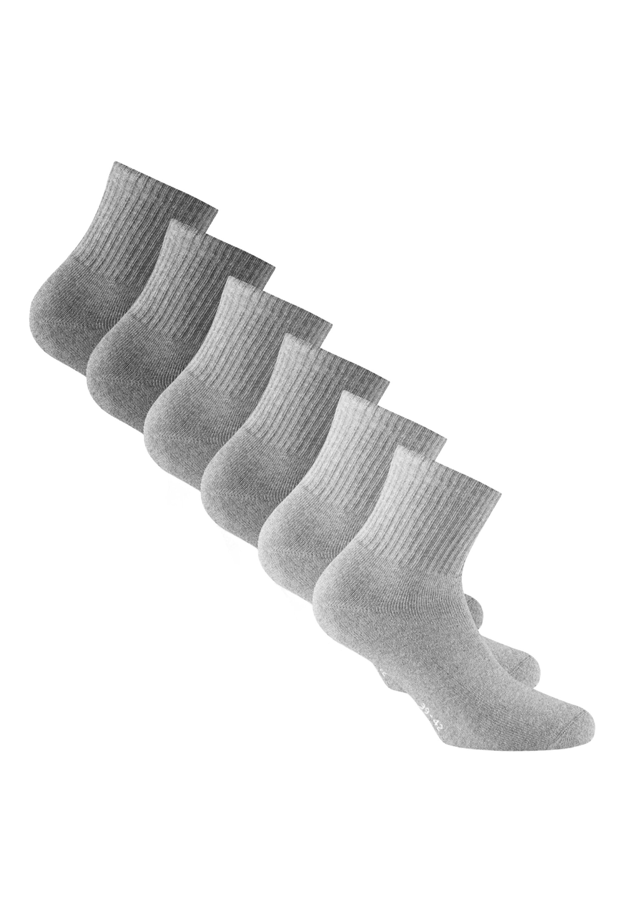 Rohner Socks Kurzsocken "Socken Rohner Basic Sport Quarter 3er pack 3er Pack" 3 Paar tlg.