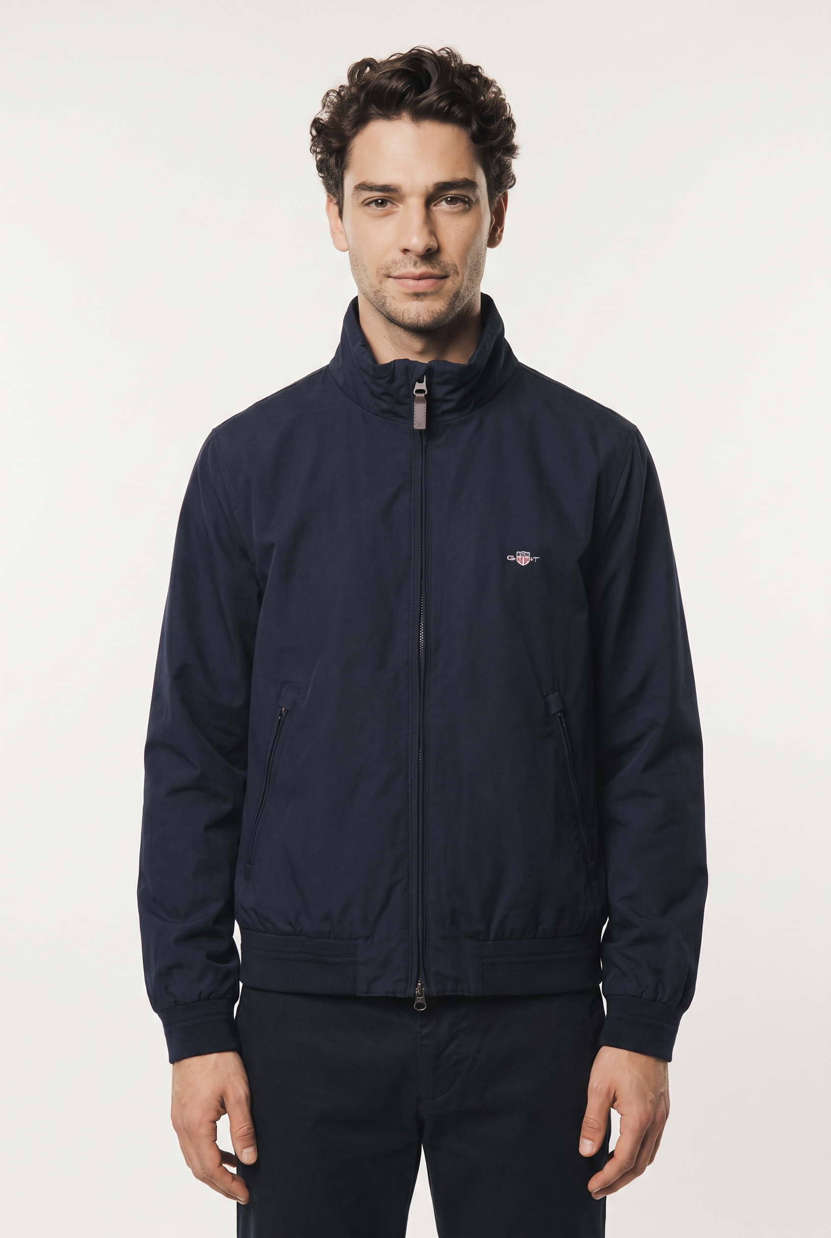 Gant Bomberjacke "HAMPSHIRE JACKET" ohne Kapuze Regular fit mit Reißverschlusstaschen
