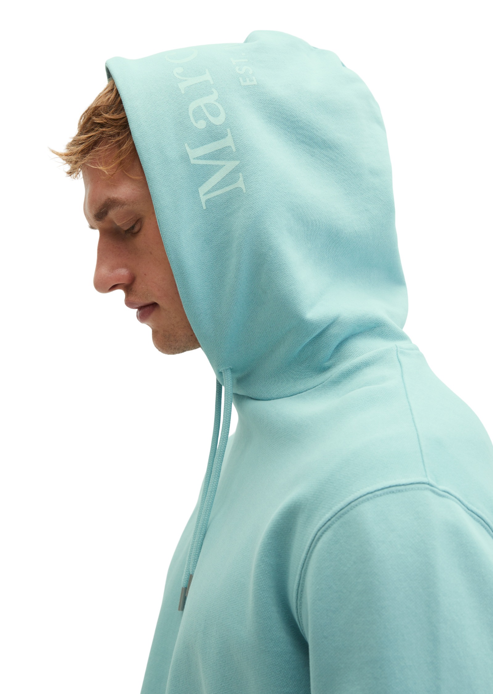 Marc O'Polo Sweatshirt »mit Logo-Print auf der Kapuze«
