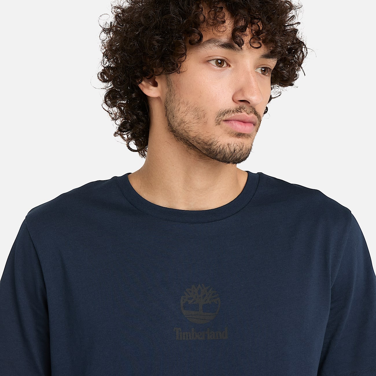 Timberland T-Shirt »Print Stack Logo Short Sleeve Tee« Kurzarm-Design, mit Rundhalsausschnitt mit Rippbündchen, aus Baumwolle
