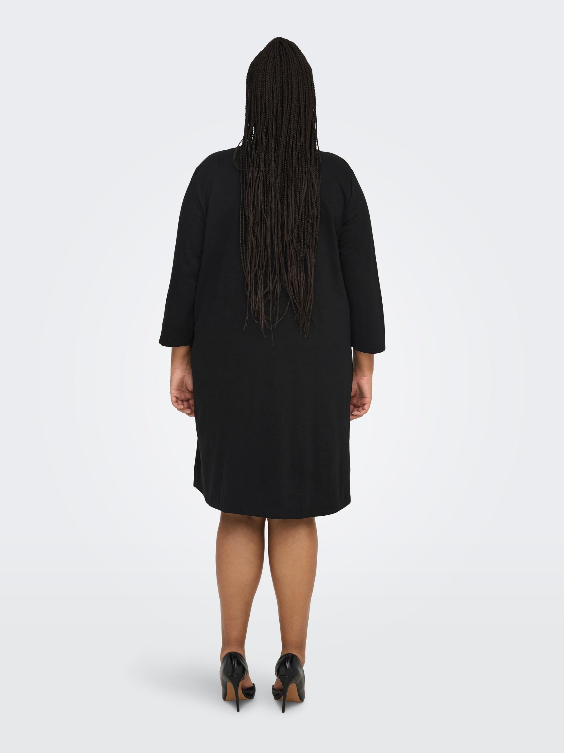 »CARGENEVA JRS« ONLY 3/4 BLING online CARMAKOMA bestellen | BAUR DRESS Jerseykleid