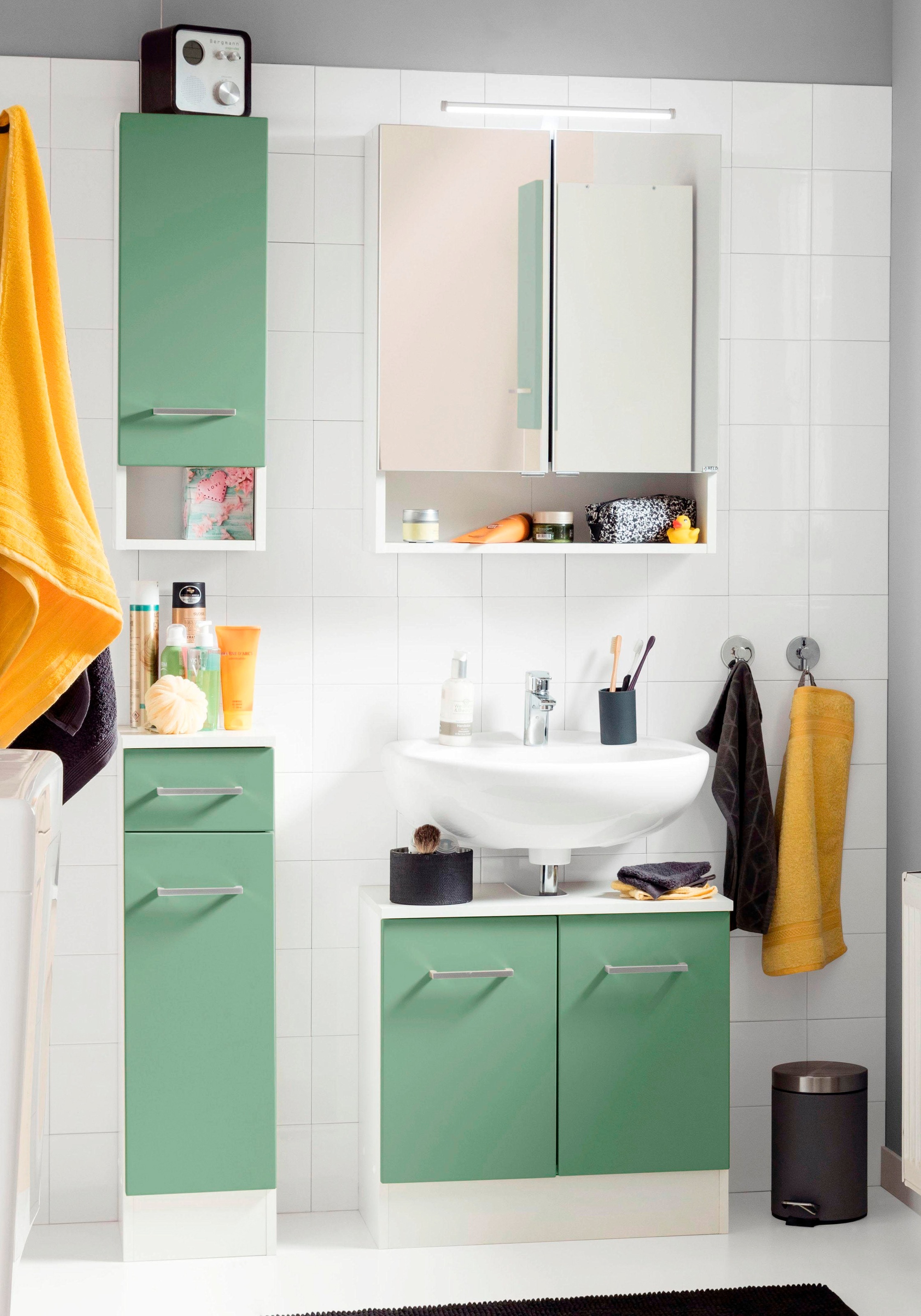 welltime Badmöbel-Set "Ribera" 3 Stk. tlg. günstig online kaufen