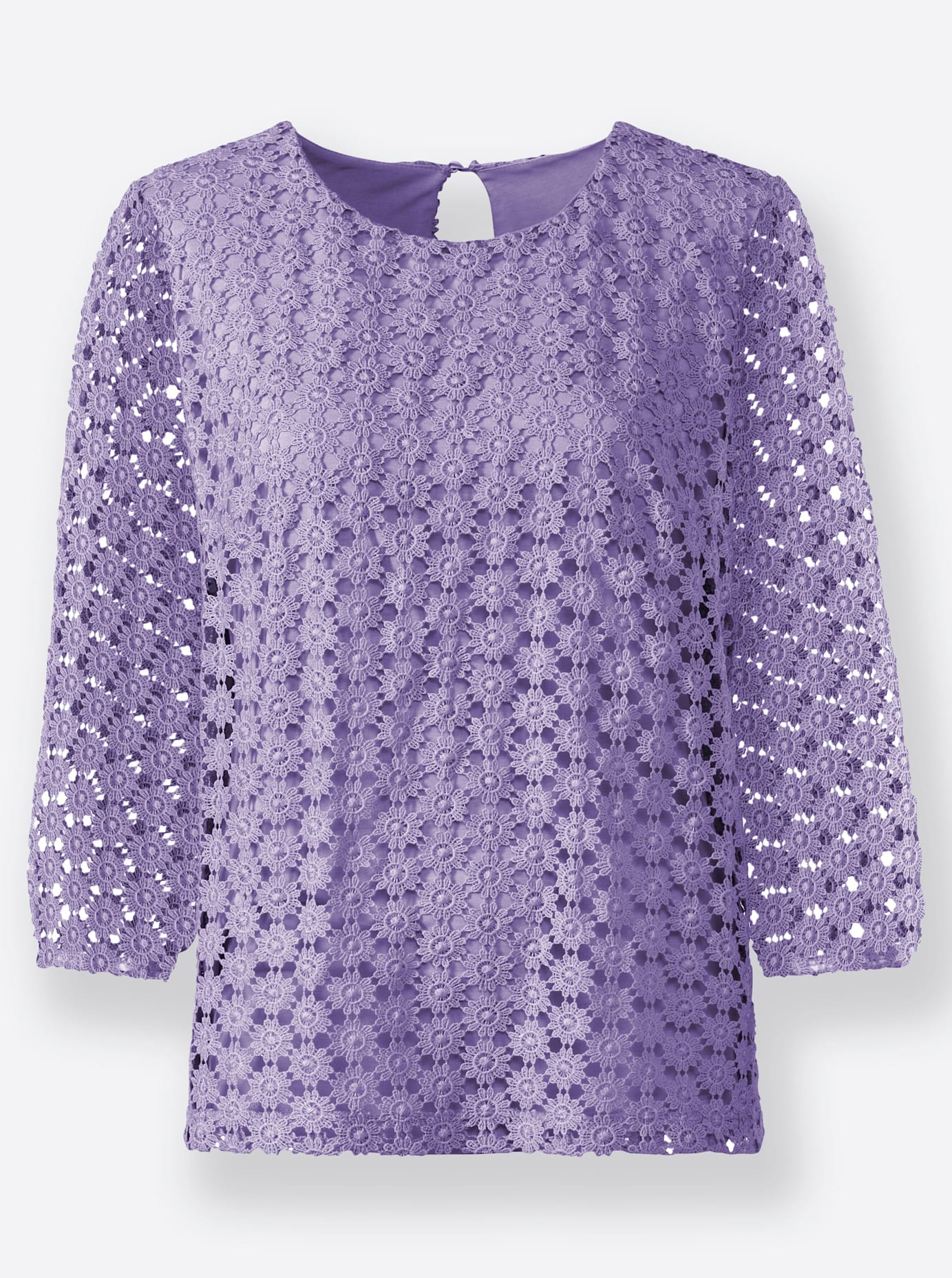 Lady Spitzenshirt »Shirt«, (1 tlg.)
