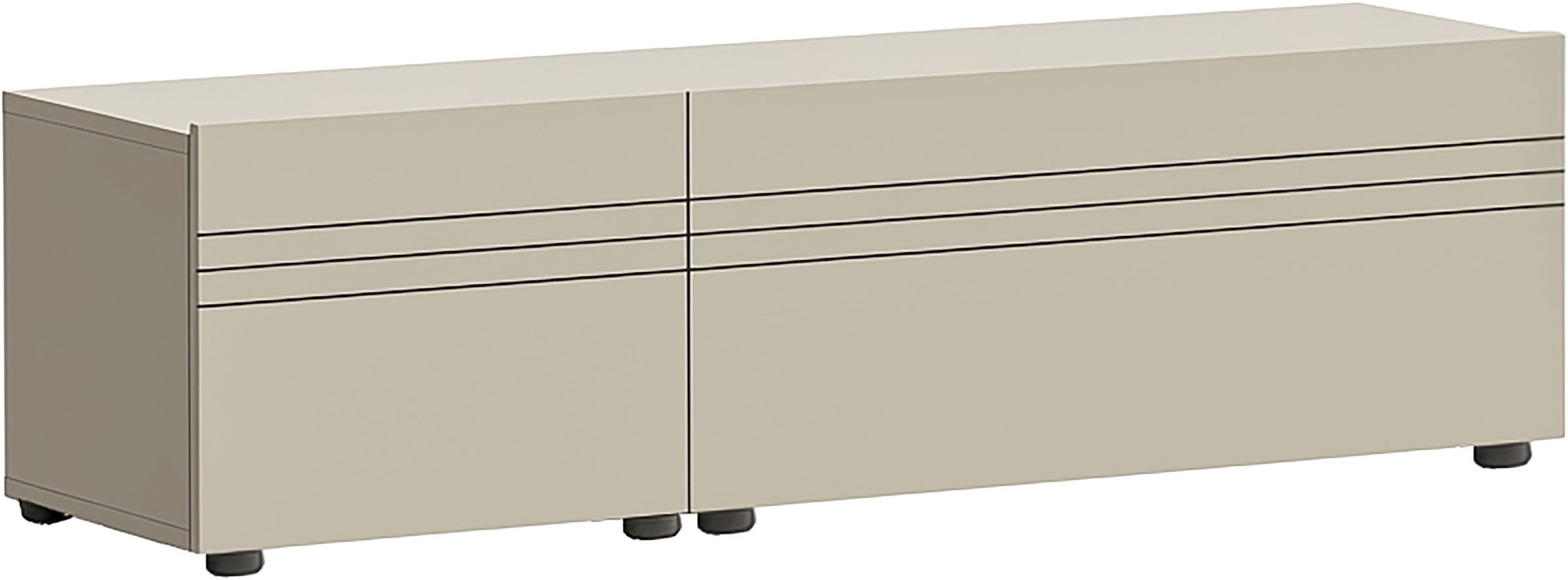 OTTO home Lowboard »SPIAGGIA, 2-teiliges Set, Breite 135cm, stehend & hängend montierbar« TV-Möbel, TV-Schrank, TV-Lowboard, Mediaboard