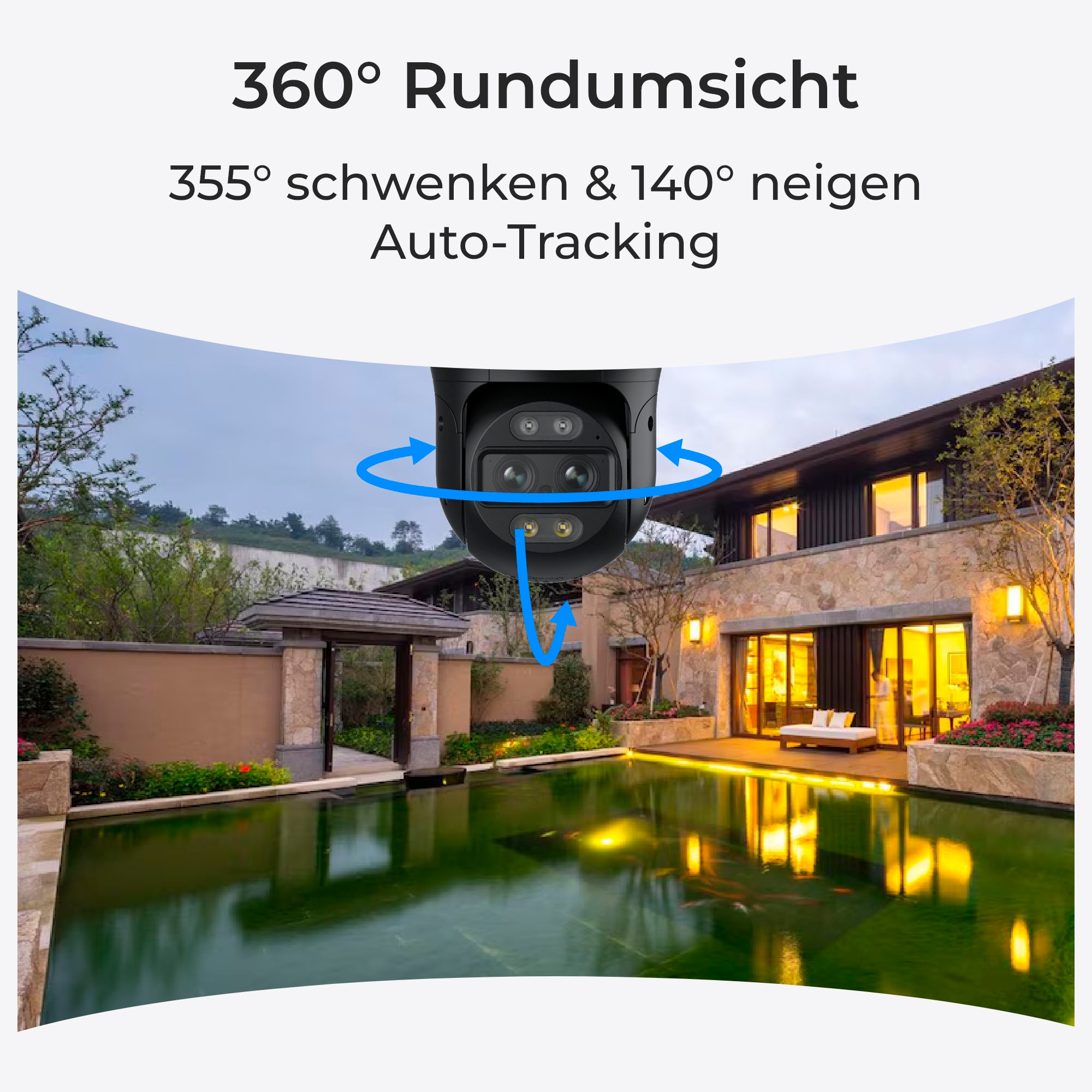 Reolink Überwachungskamera »TrackMix Series P760 PoE Cam«, Außenbereich