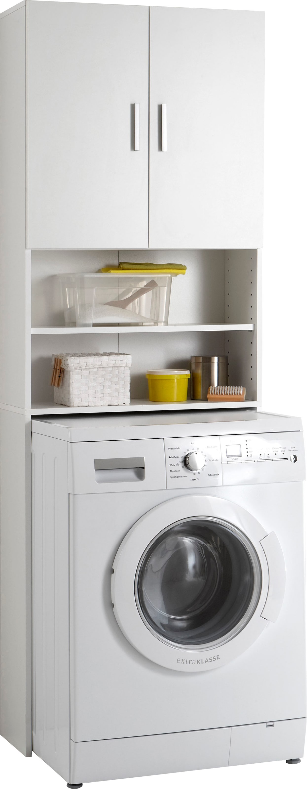 FMD Fächern offenen mit Waschmaschinenumbauschrank | BAUR 2 »Olbia«,