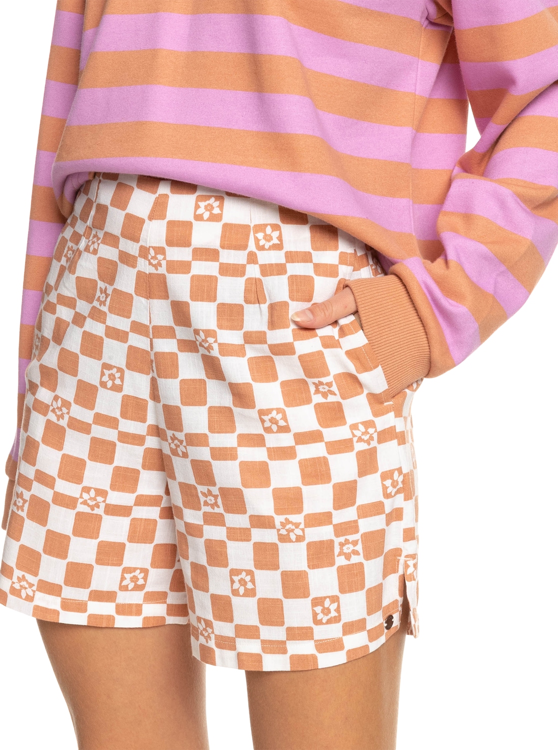 Roxy Shorts "Over The Sun Check" günstig online kaufen