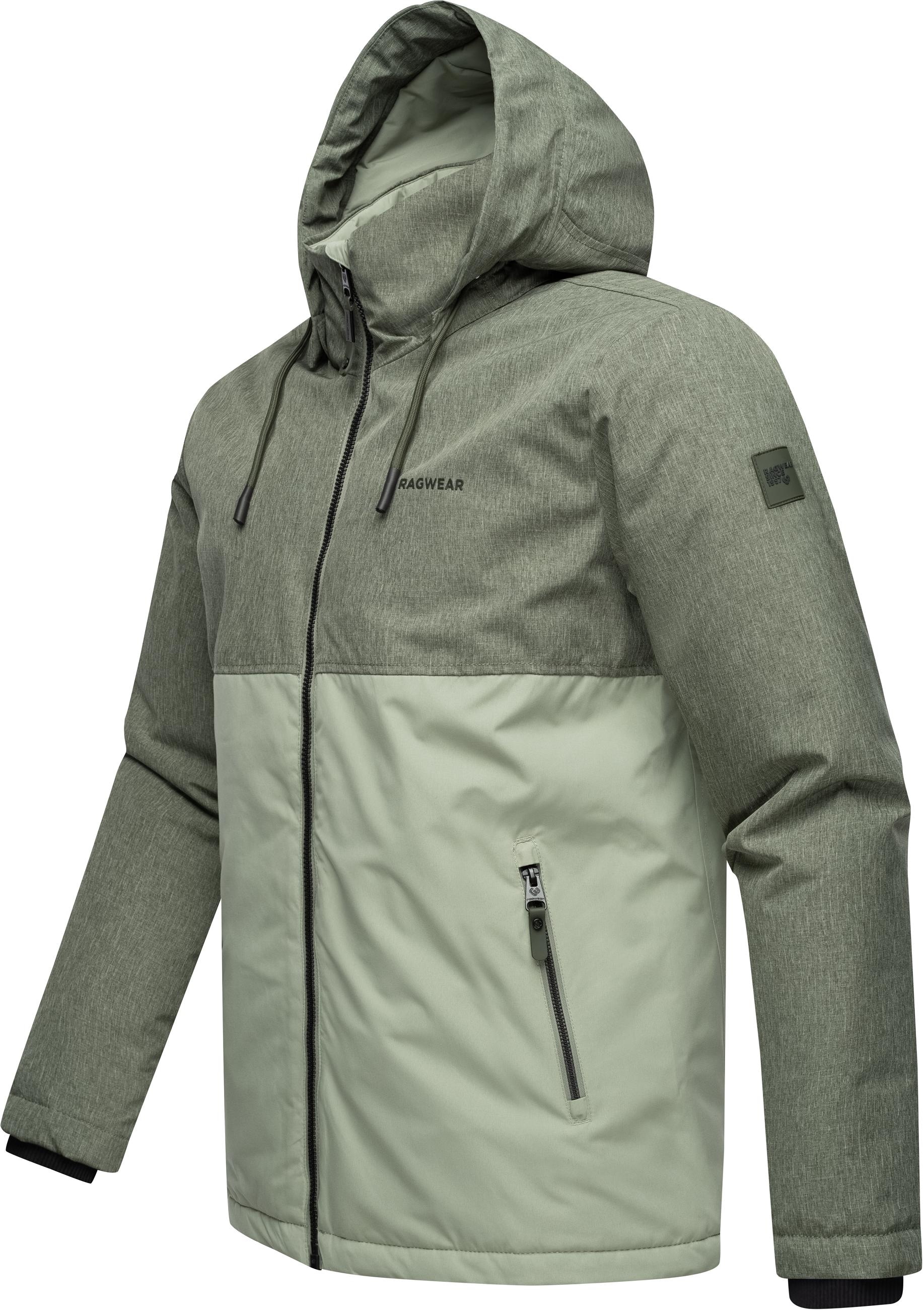 Ragwear Outdoorjacke »Roens«, mit Kapuze, Wasserdichte Herren Übergangsjacke mit Kapuze