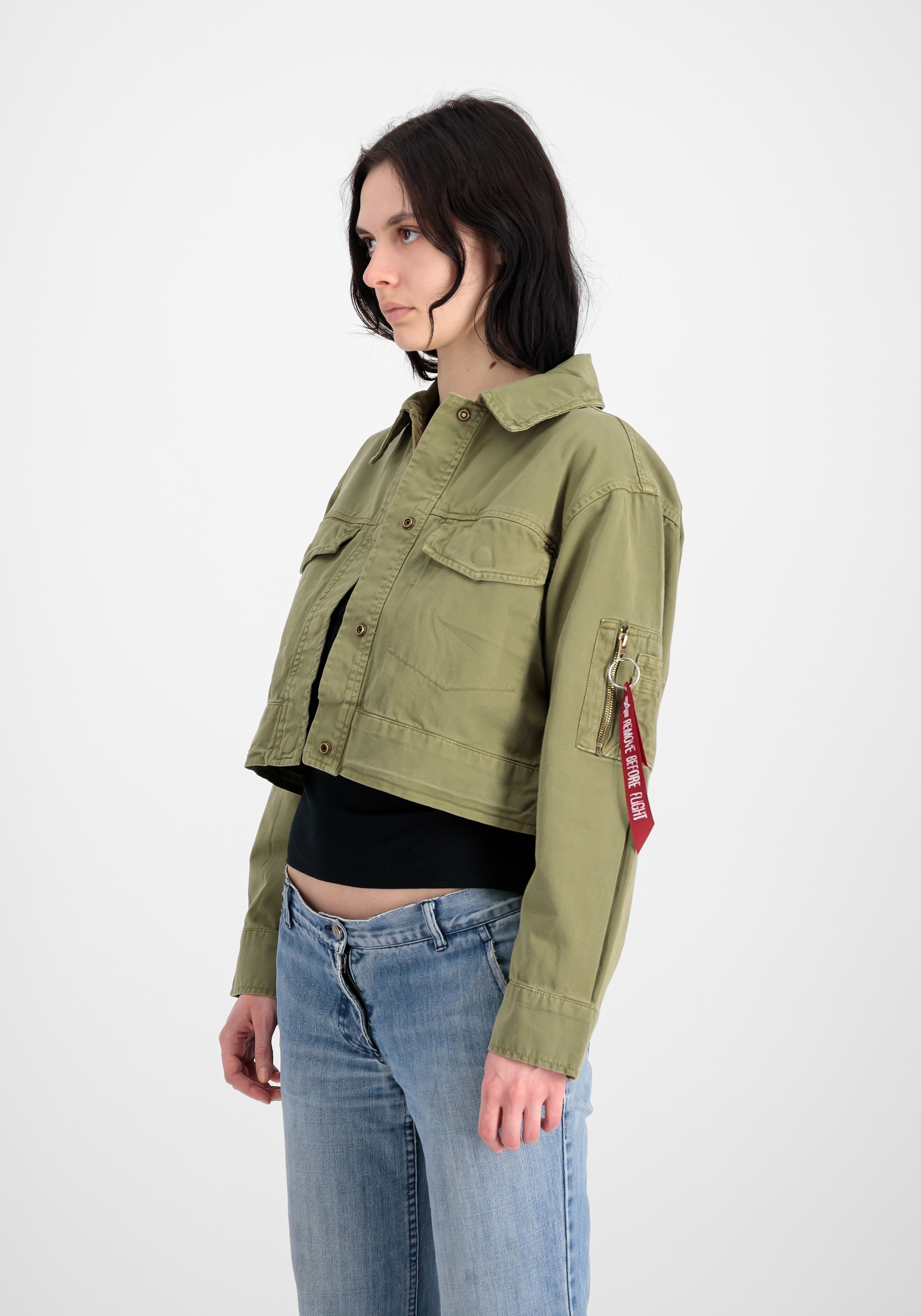 Alpha Industries Bomberjacke "Deck Jacket Cropped Wmn"