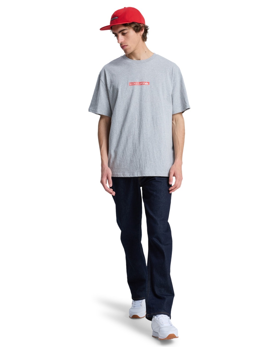 Quiksilver Dna Clicker T-Shirt Light Grey Heather M 5