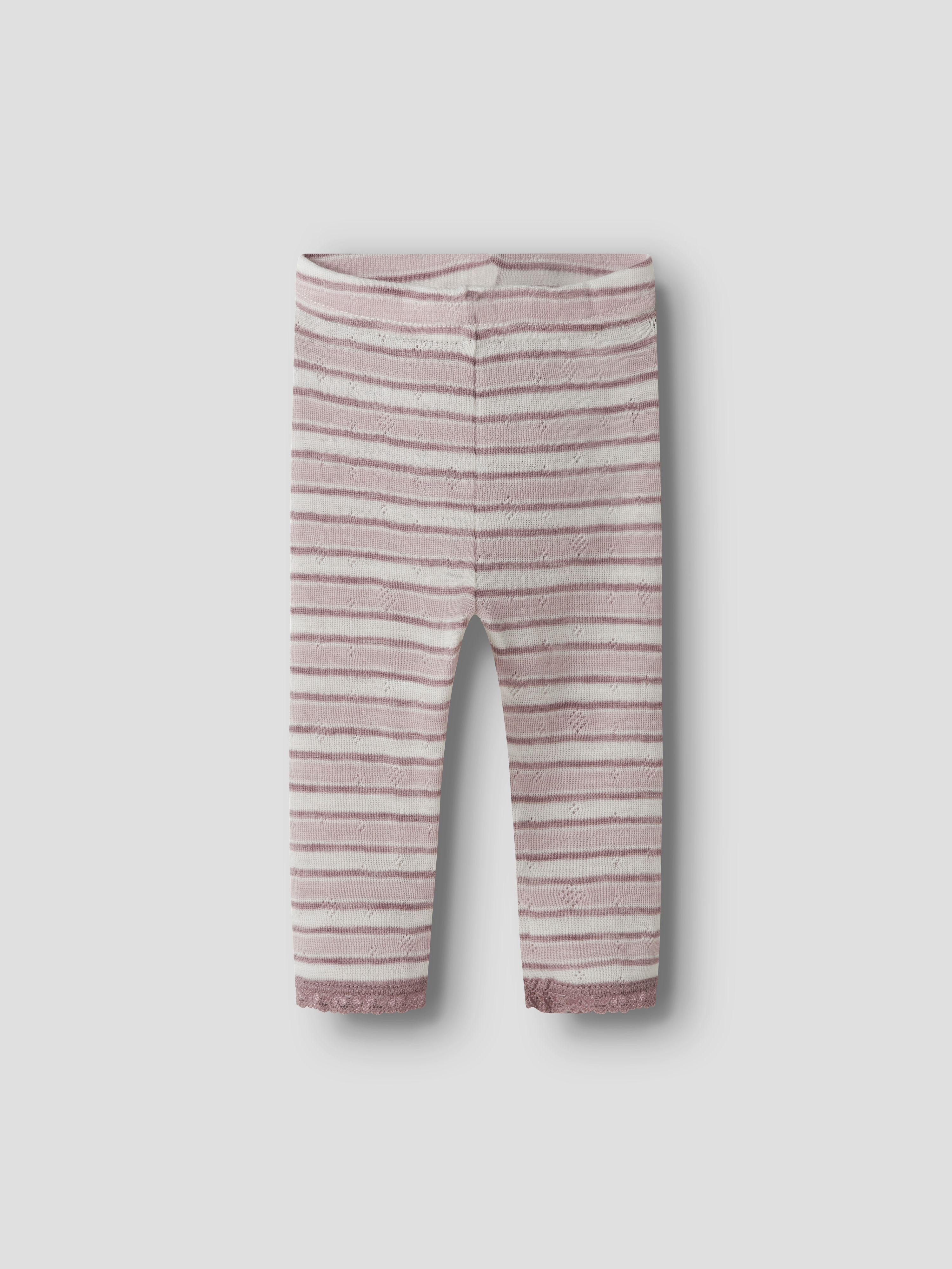 Name It Leggings "NBFWANG WOOL NEEDLE LEGGING NOOS" Wolle, slim fit